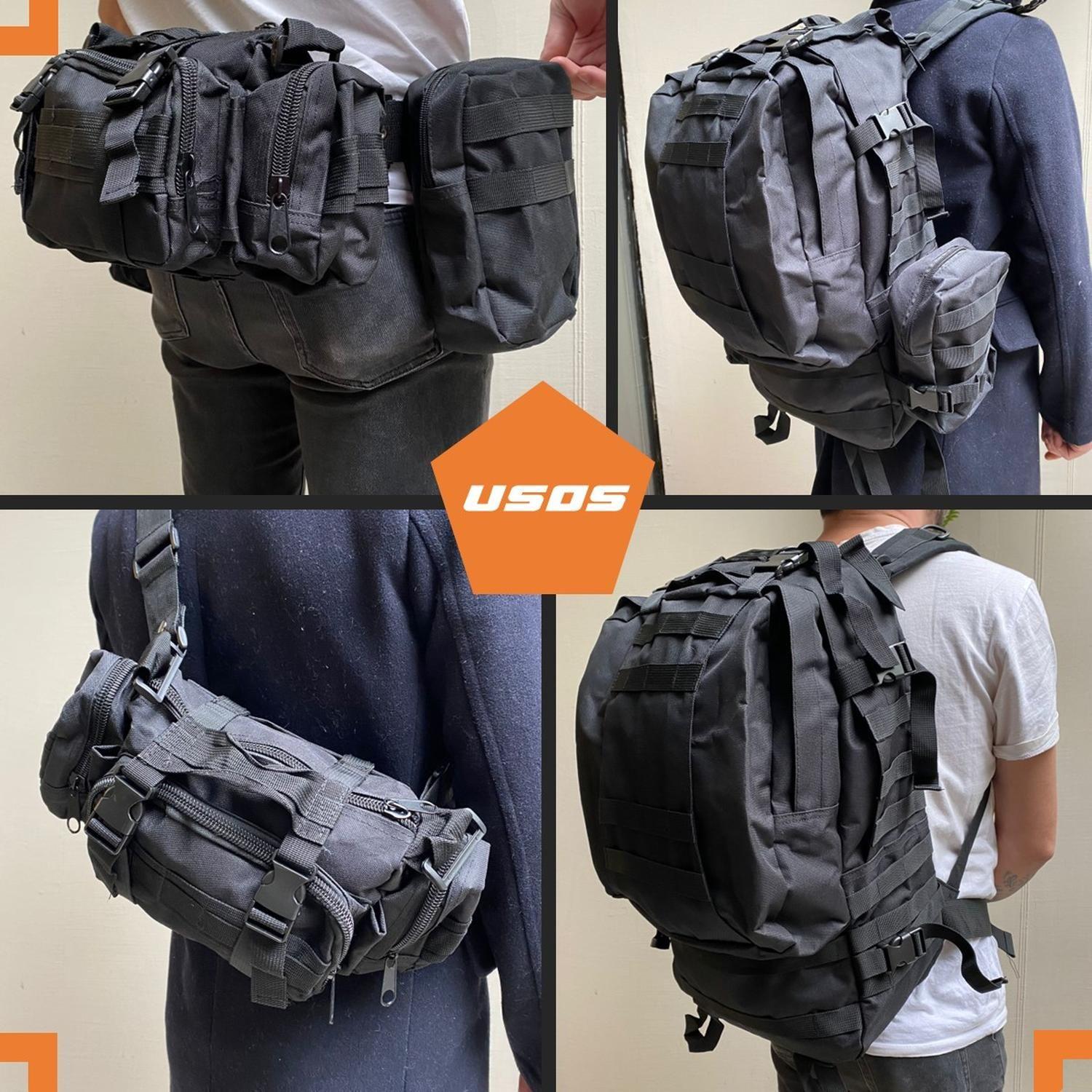 Mochila Tactica Militar Outdoor Pentagon 50l Impermeable-7