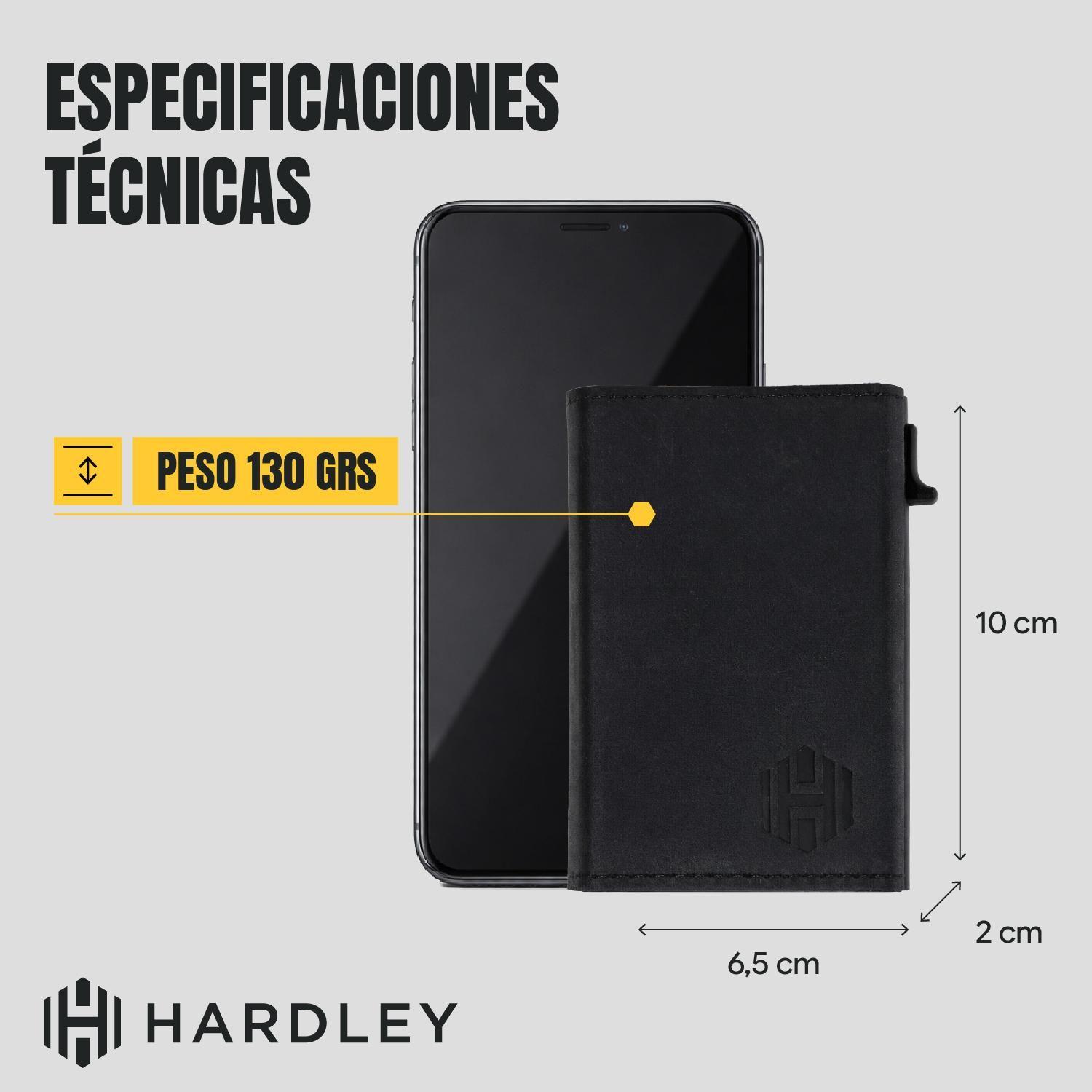 Billetera Hombre Hardley Protección Rfid Tarjetero Antirrobo-8