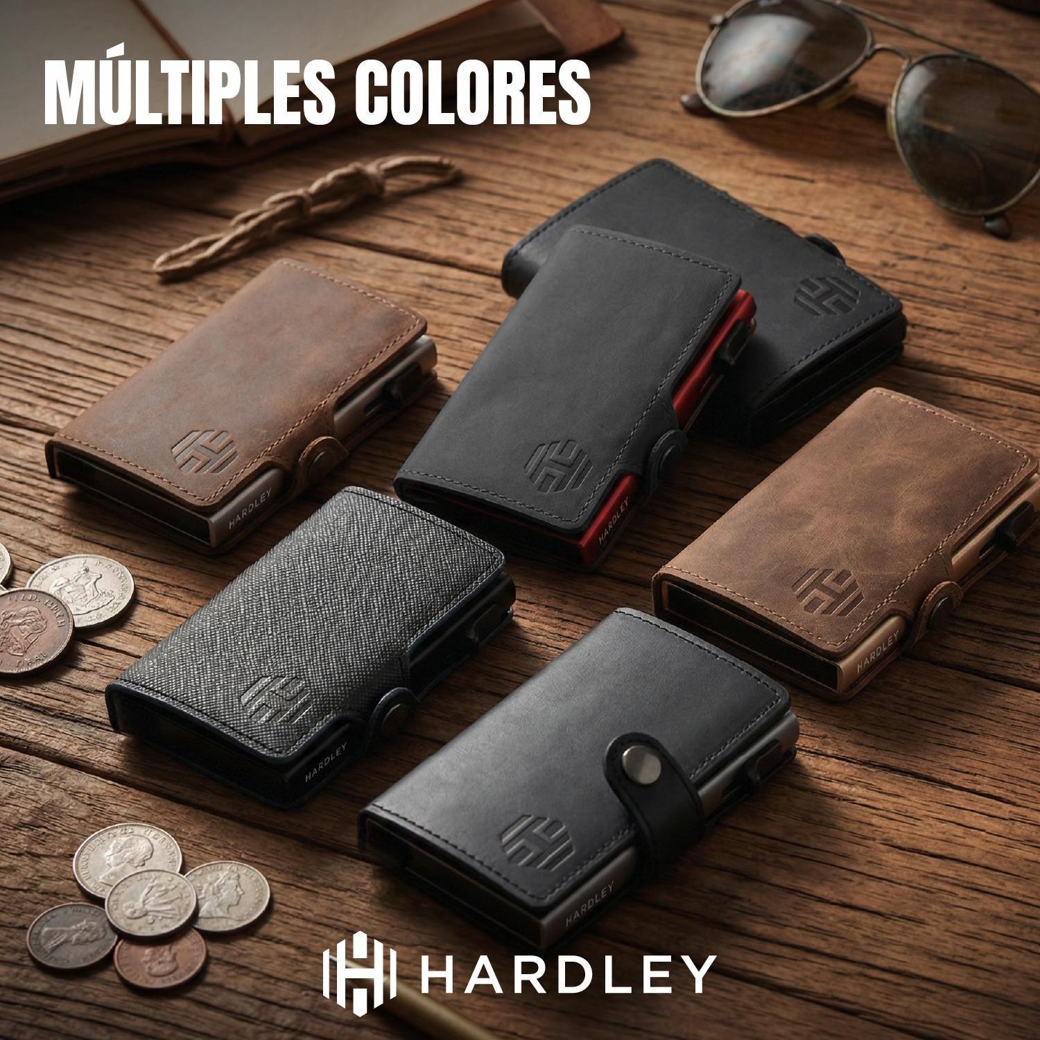 Billetera Hombre Hardley Protección Rfid Tarjetero Antirrobo-9