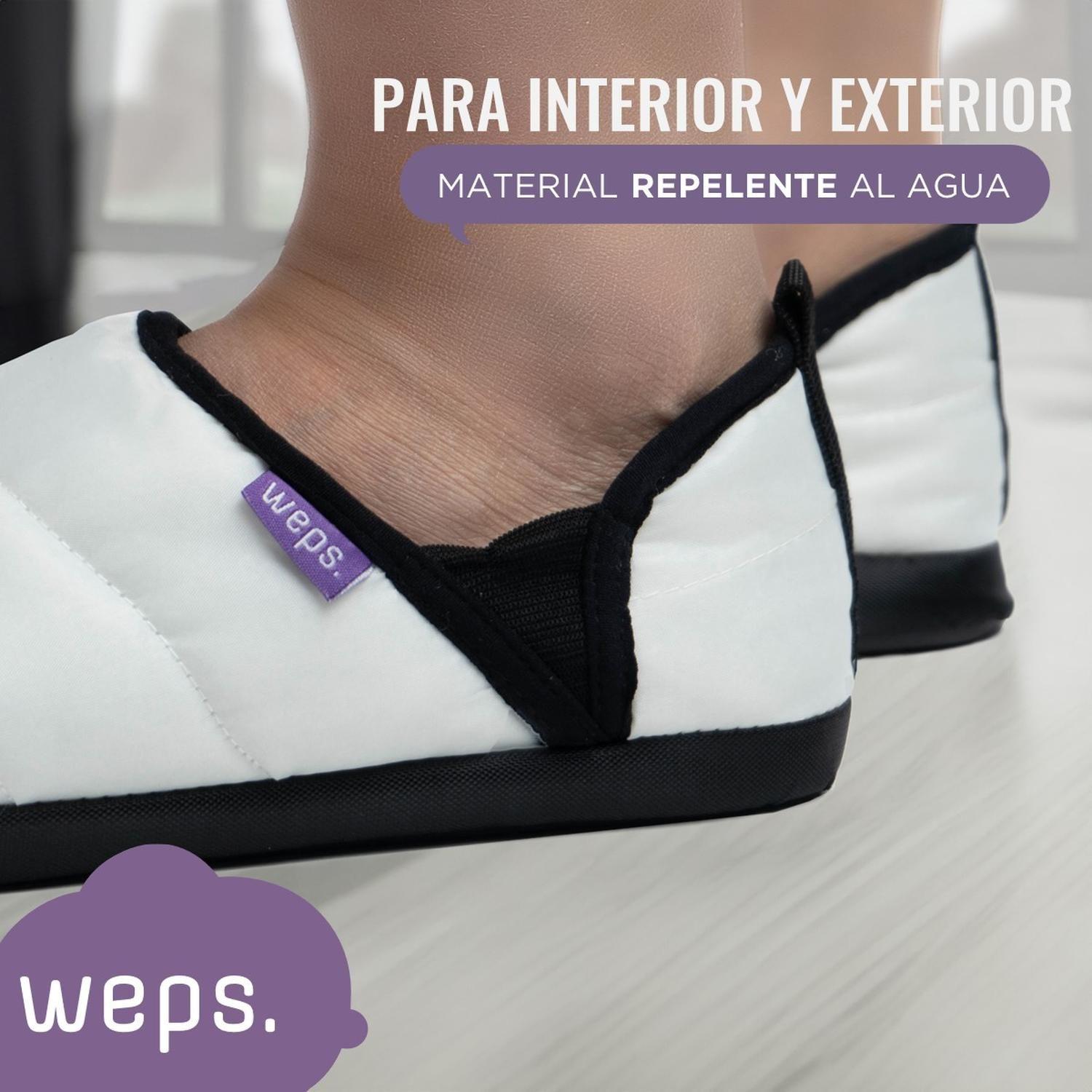 Pantuflas Mujer Hombre Niño WEPS Termicas Antideslizantes-3