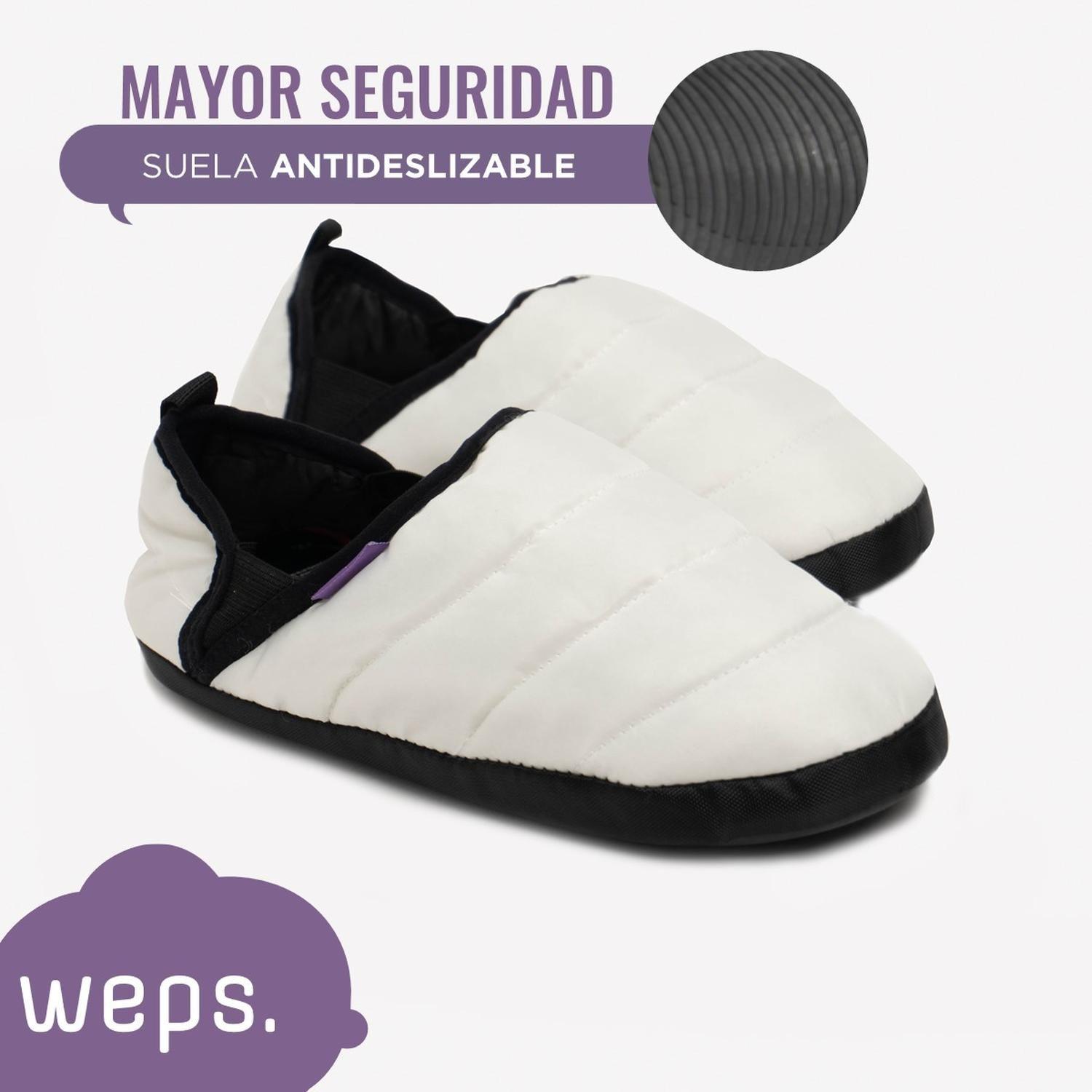 Pantuflas Mujer Hombre Niño WEPS Termicas Antideslizantes-5