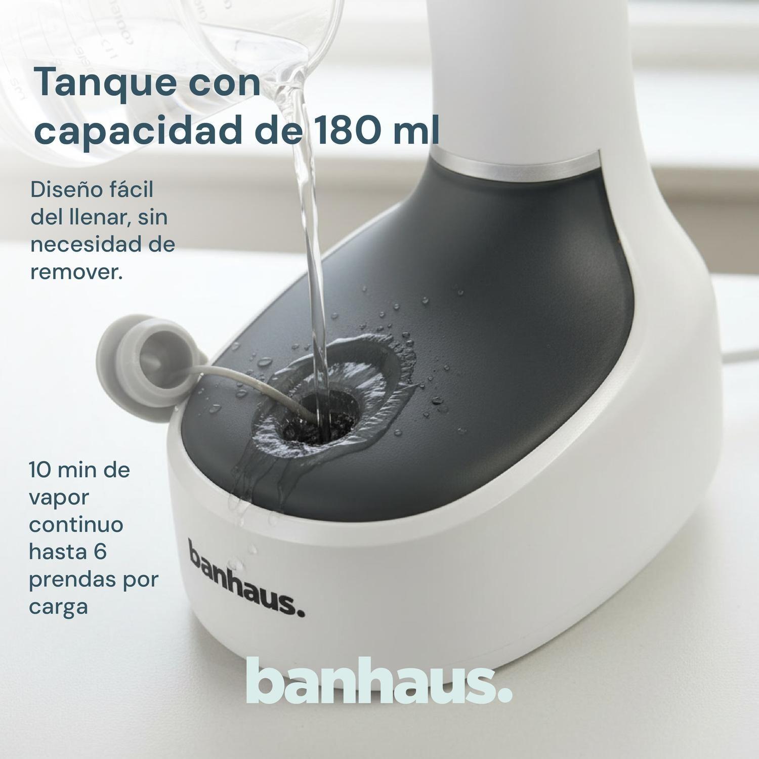 Plancha Vapor Portatil Banhaus Vaporizador Ropa Vertical-4