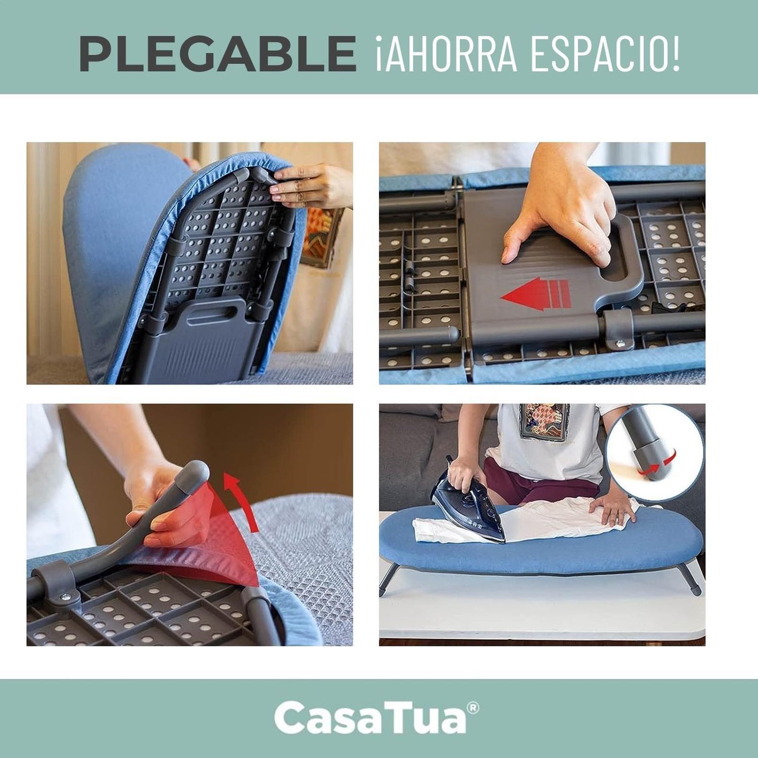 Tabla de Planchar Plegable y Colgable CasaTua Ahorra Espacio-5