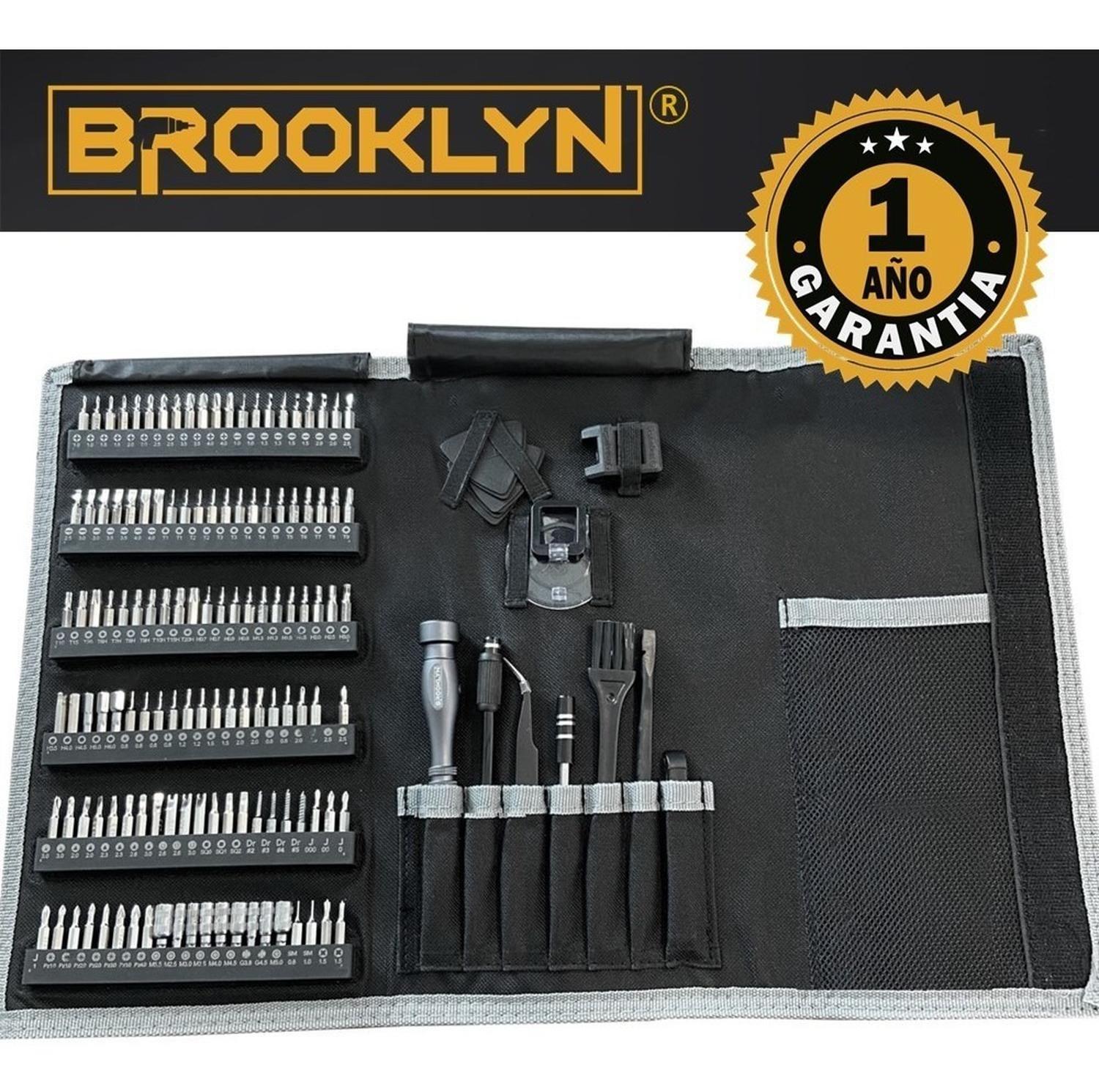 Set Destornilladores de Precision Brooklyn Juego 141 Piezas-1