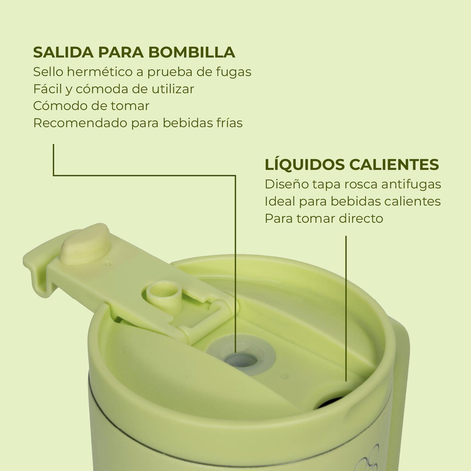 Vaso Termico Vaso Mug Termo 1,2L Acero Inox Buffer -4