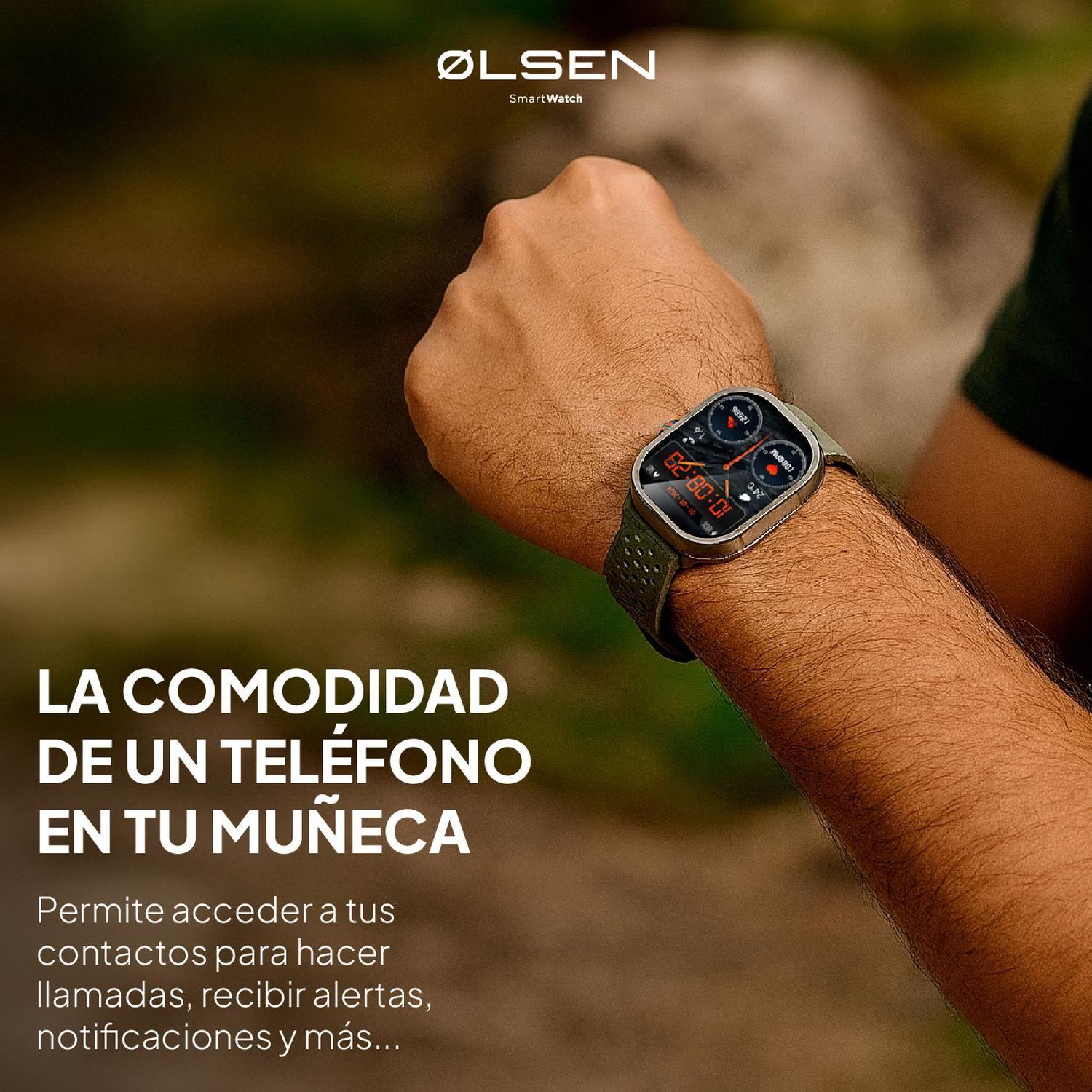 Smartwatch Olsen Reloj Inteligente ULTRA Amoled Llamadas BT-5
