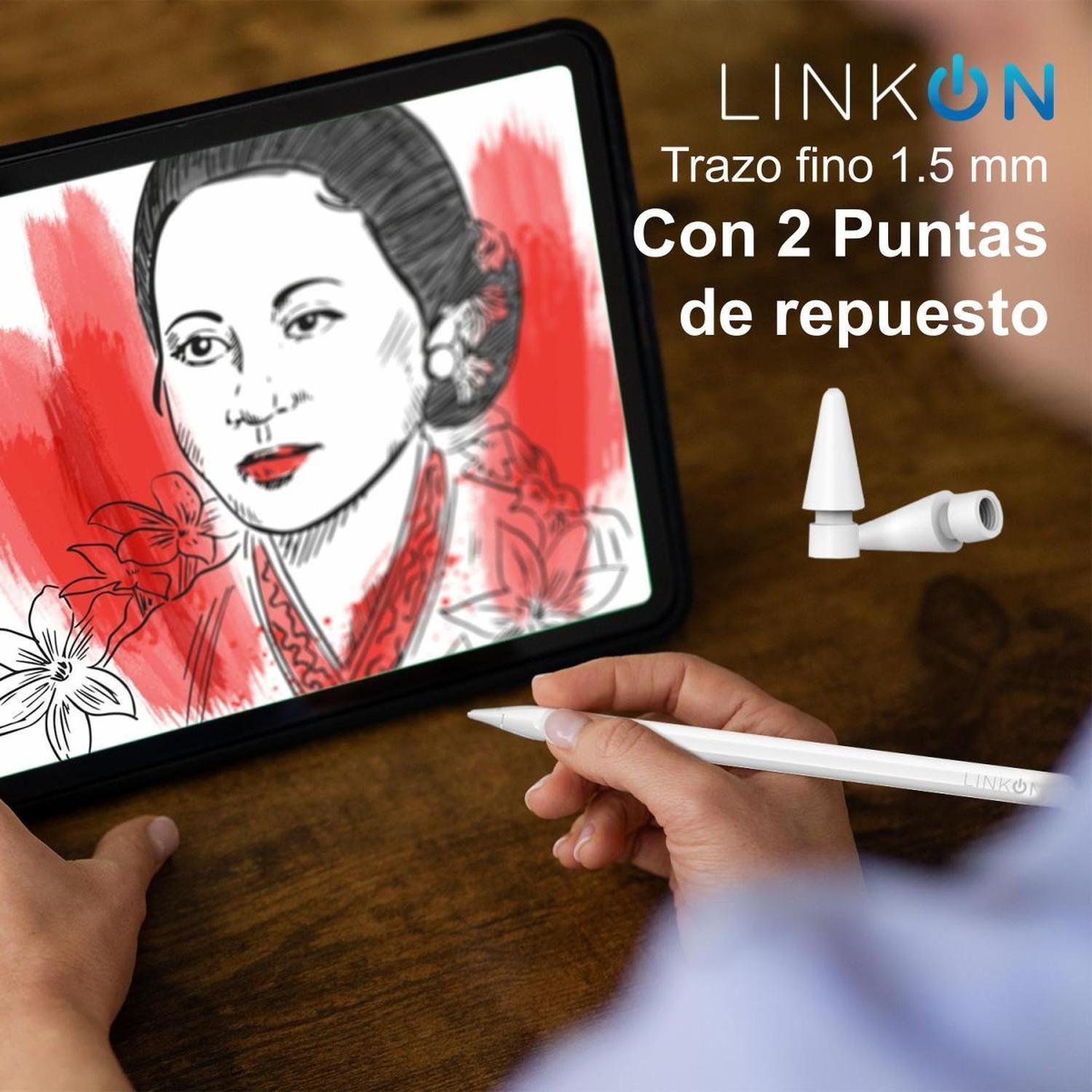 Lapiz Pencil Para Apple iPad con Carga Inalambrica Linkon-2