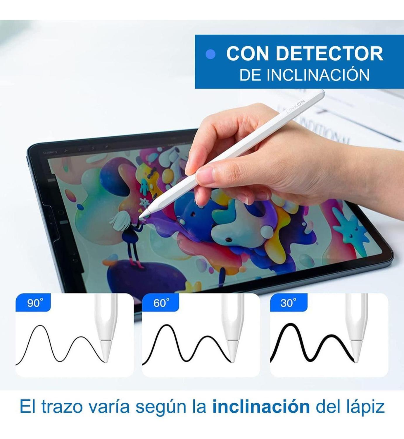 Lapiz Pencil Para Apple iPad con Carga Inalambrica Linkon-3