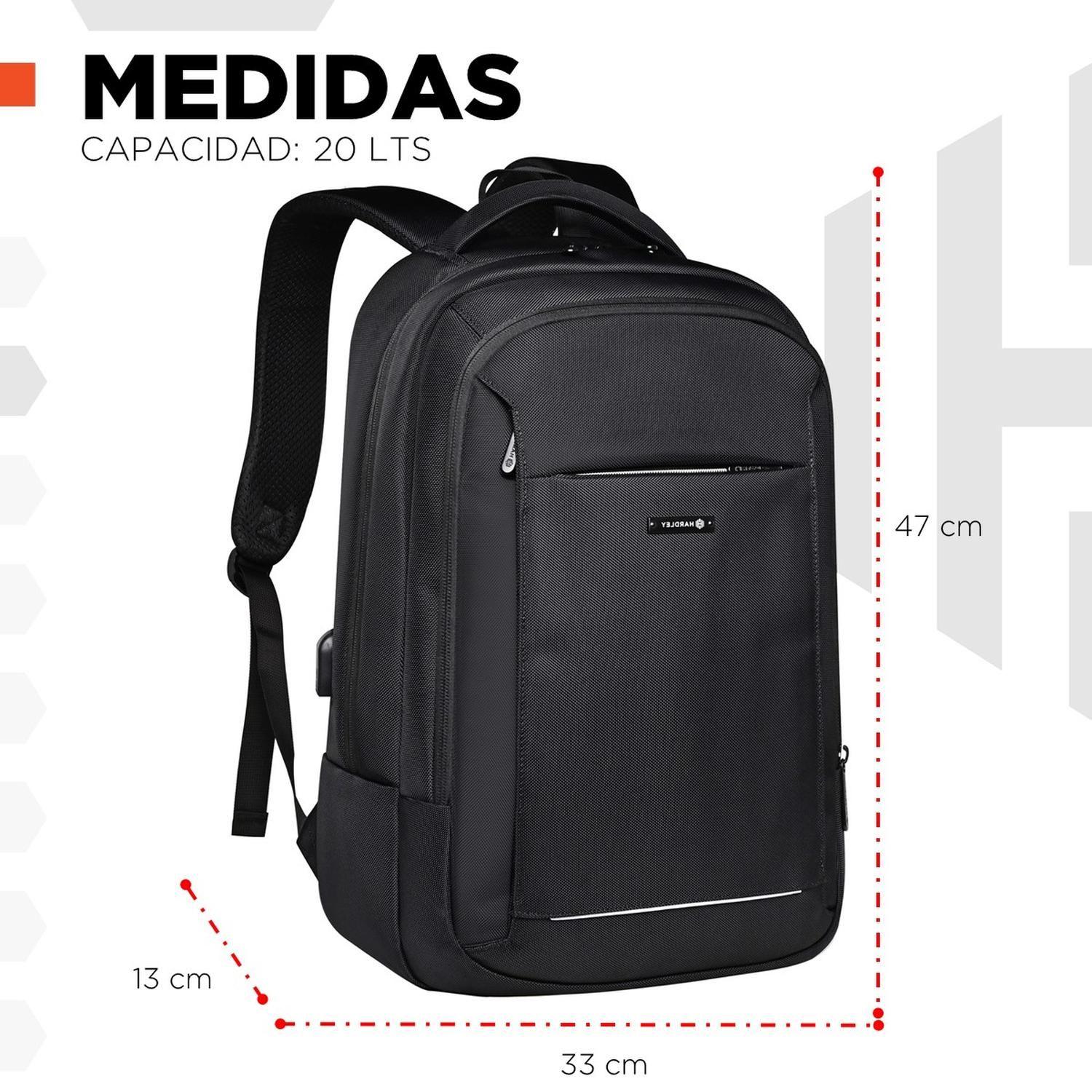 Mochila para Notebook Impermeable Antirrobo Nylon Balistico-7