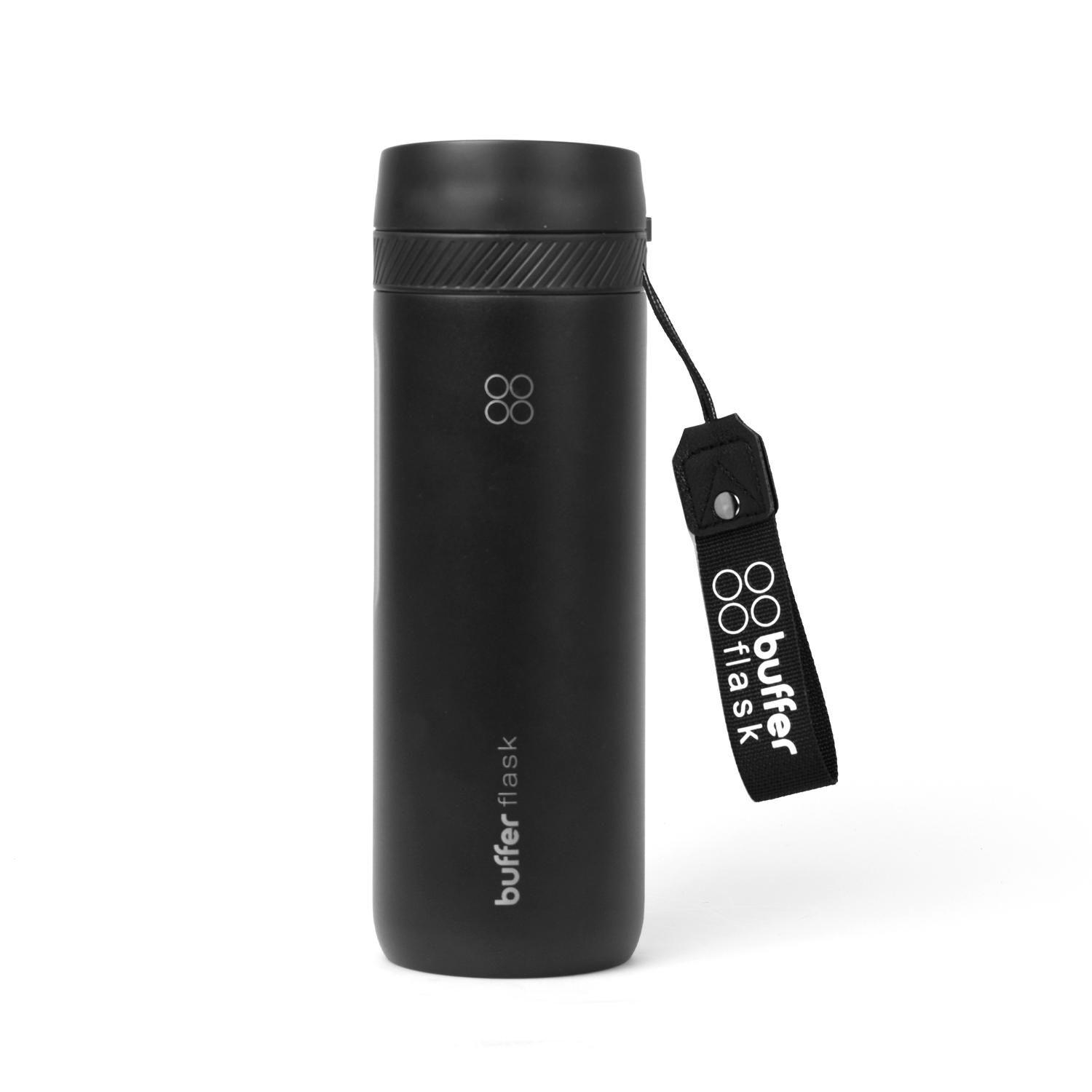 Termo Mug Para Cafe Vaso Termico Mug Buffer 600 ml Sellable negro-0