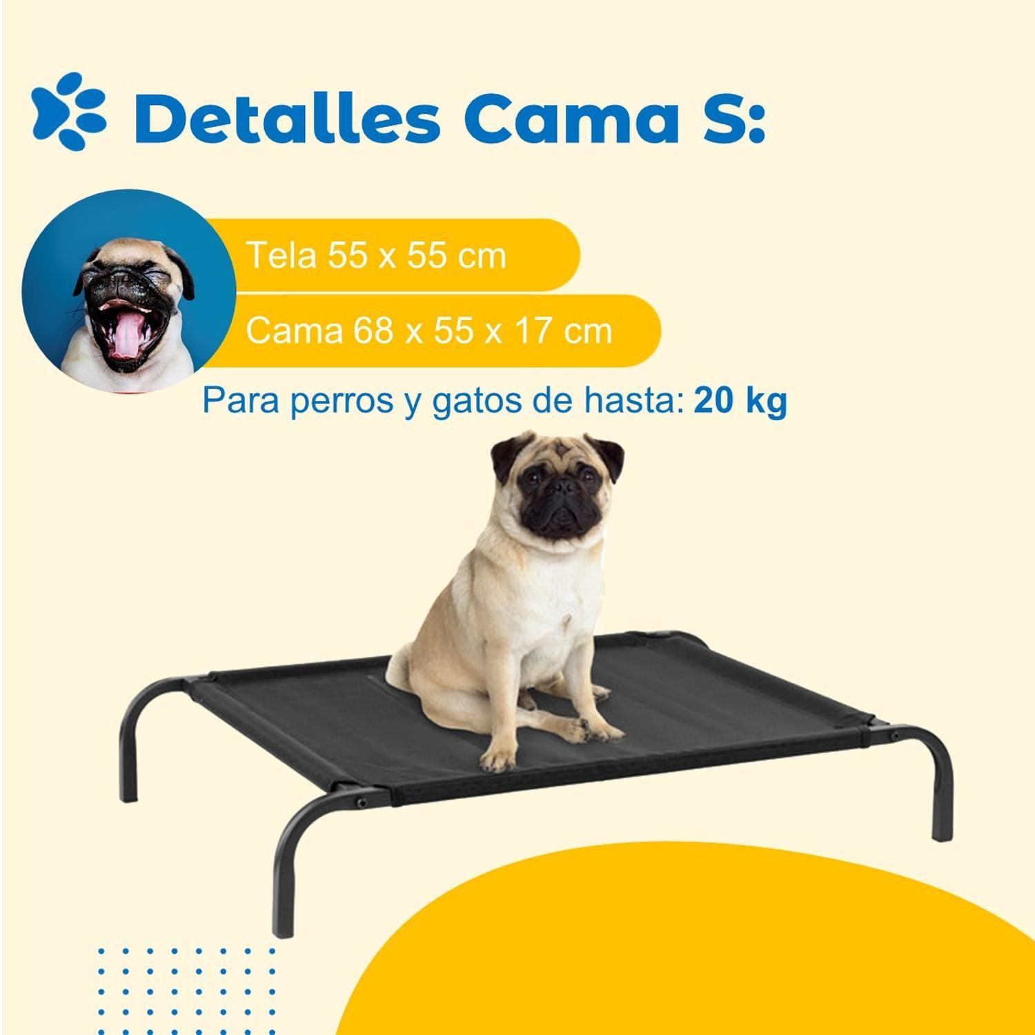 Cama Perro Gato Mascota Elevada Altura Refrescante Petpal-6