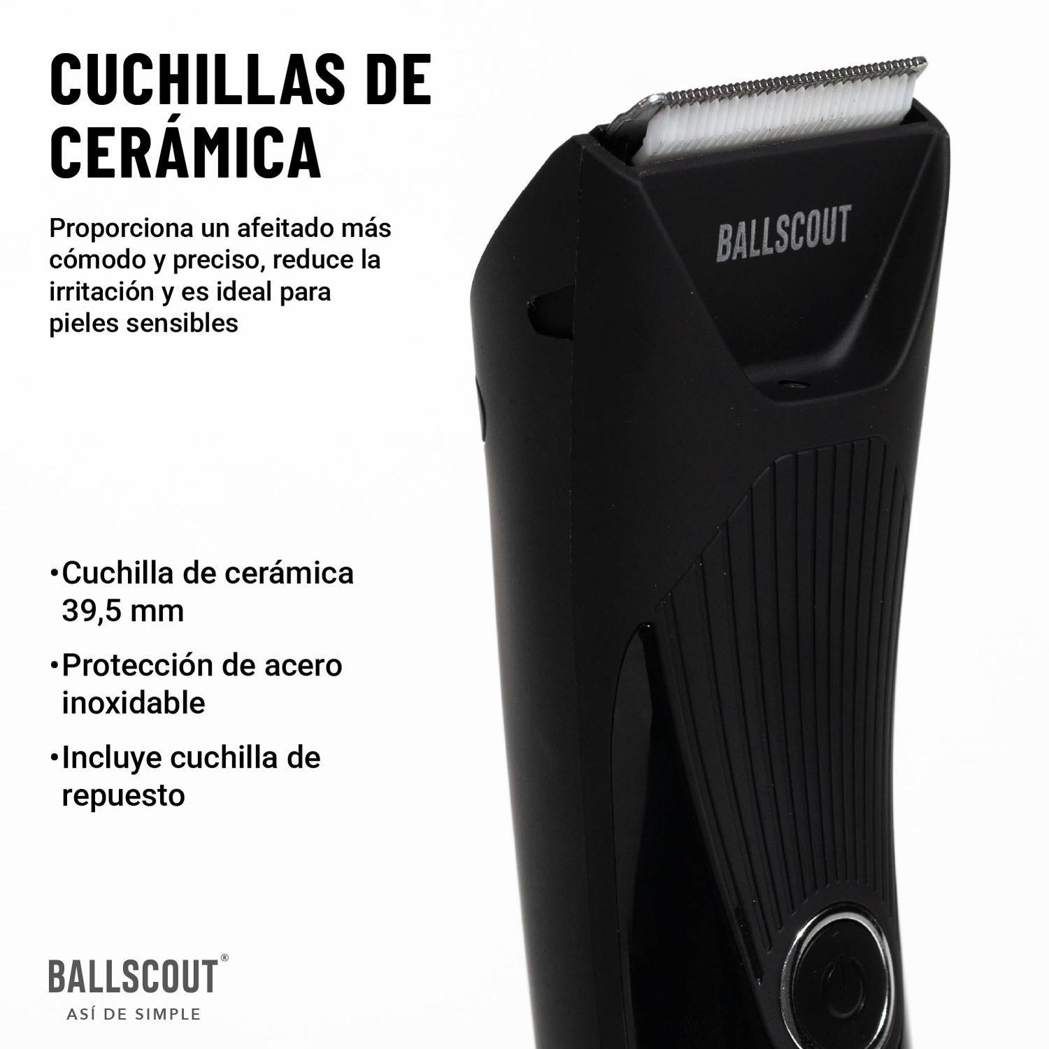Afeitadora Ballscout Silky Resistente Al Agua Kit Accesorios Varios-4