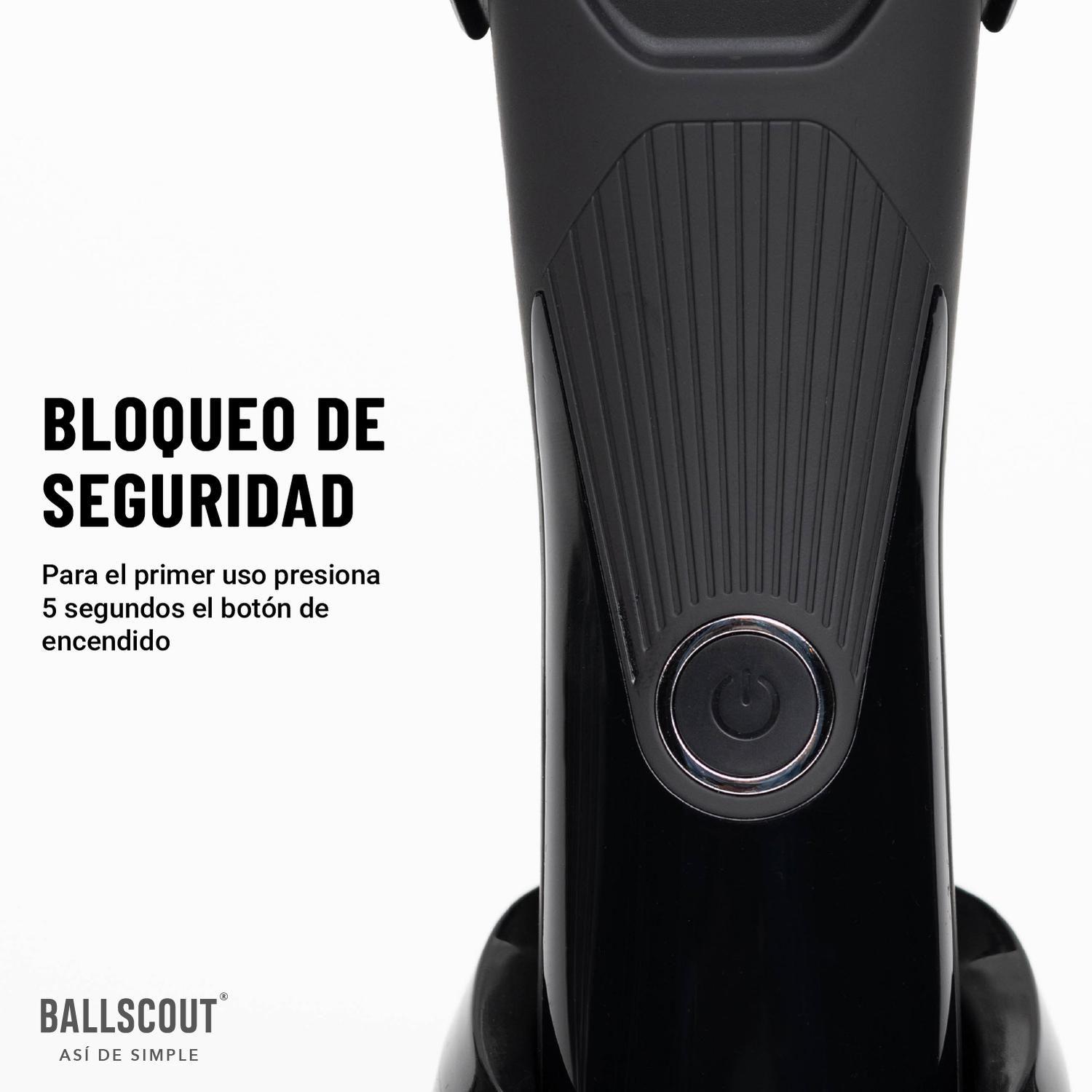 Afeitadora Ballscout Silky Resistente Al Agua Kit Accesorios Varios-6