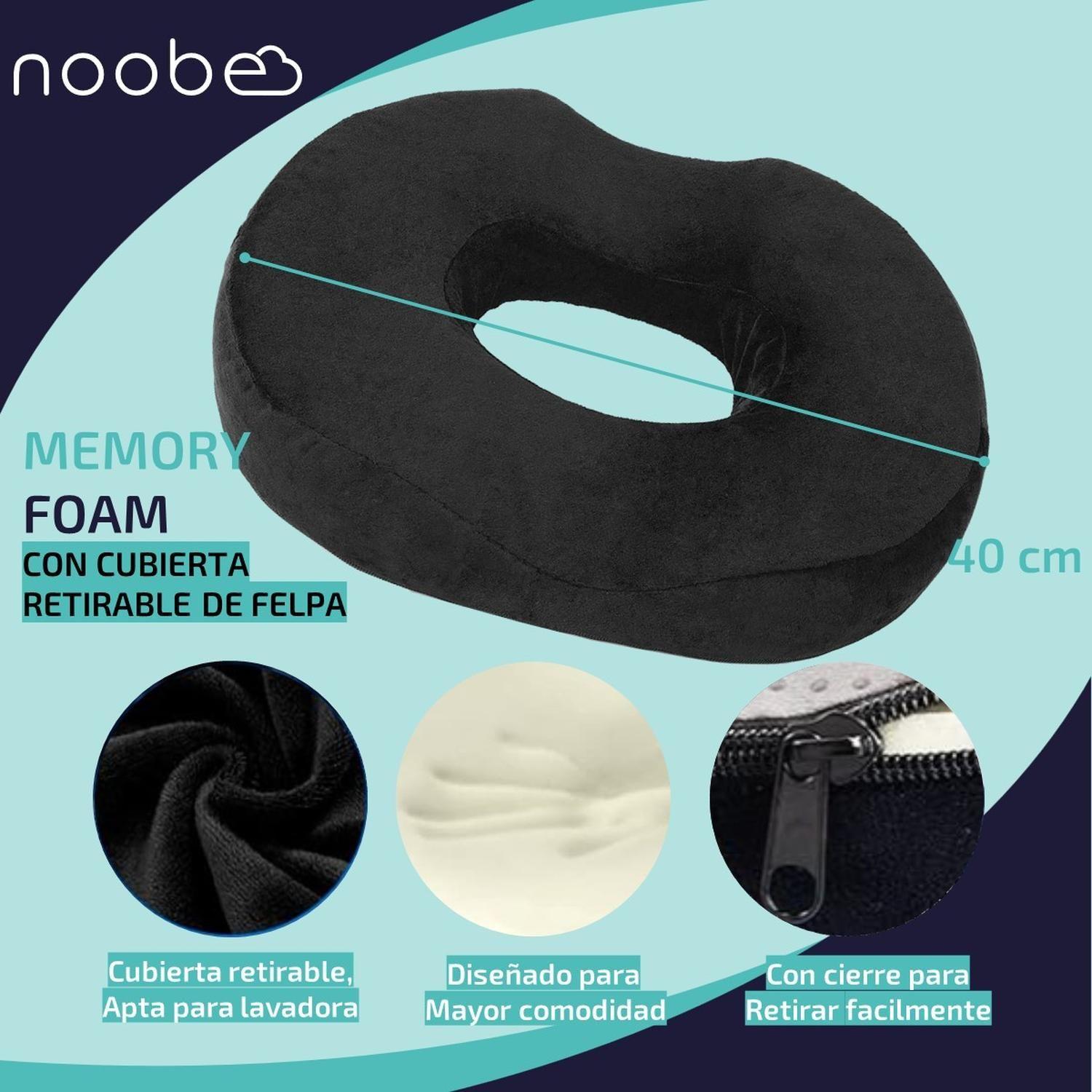 Cojin Picaron Ortopedico Antiescarascon Memoria Noobe +Funda-7