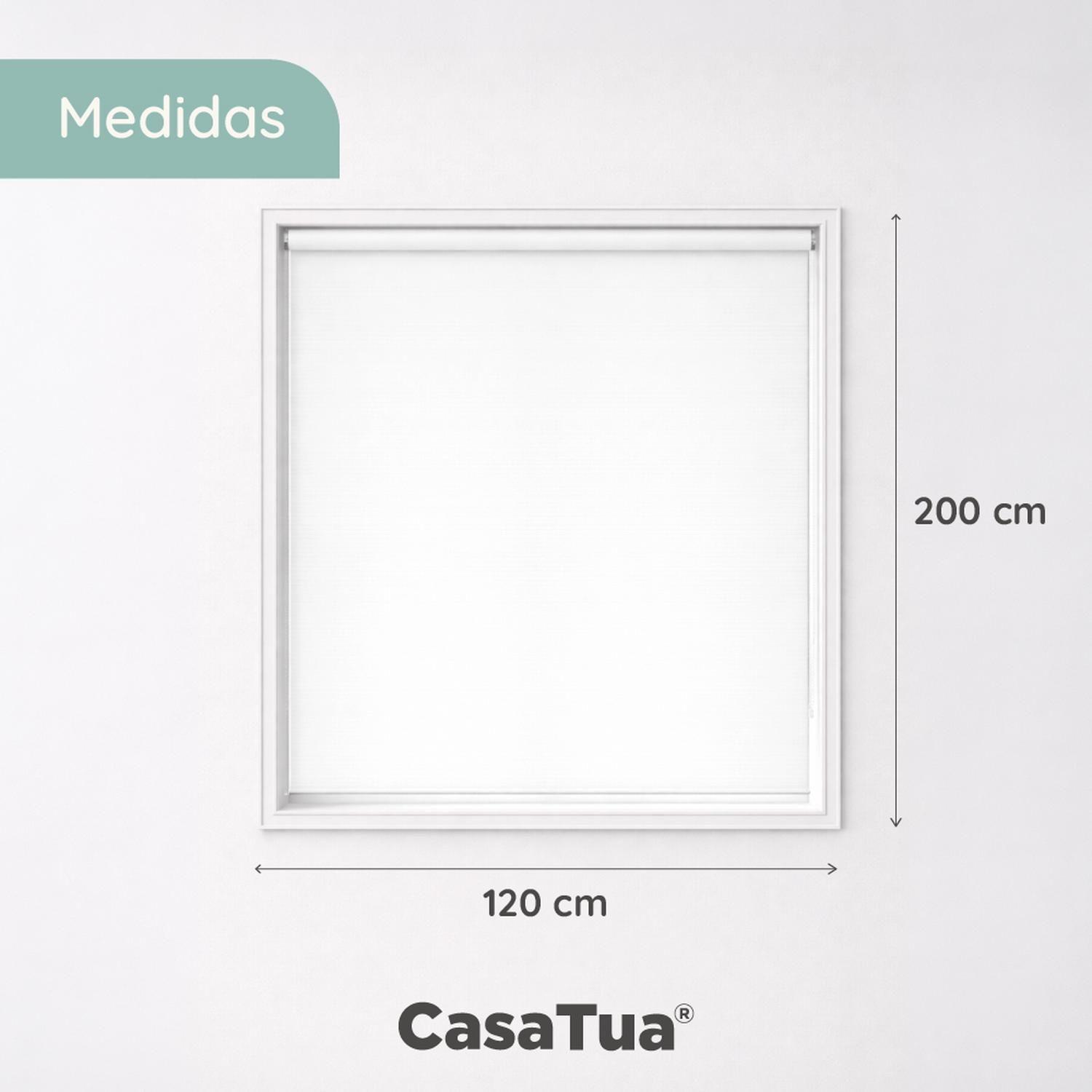 Cortina Roller Blackout 100% CasaTua 120 x 200cm-4