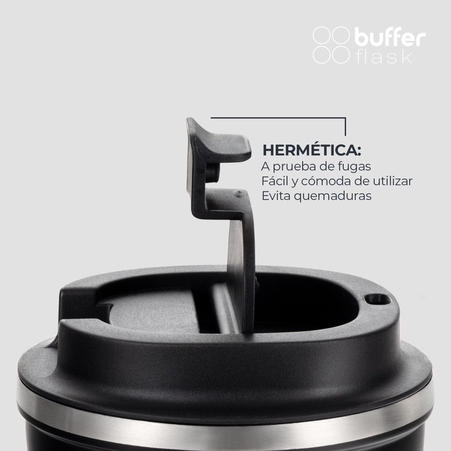 Vaso Termico Termo Buffer Bebidas Calientes Frias Mug 600ml-5