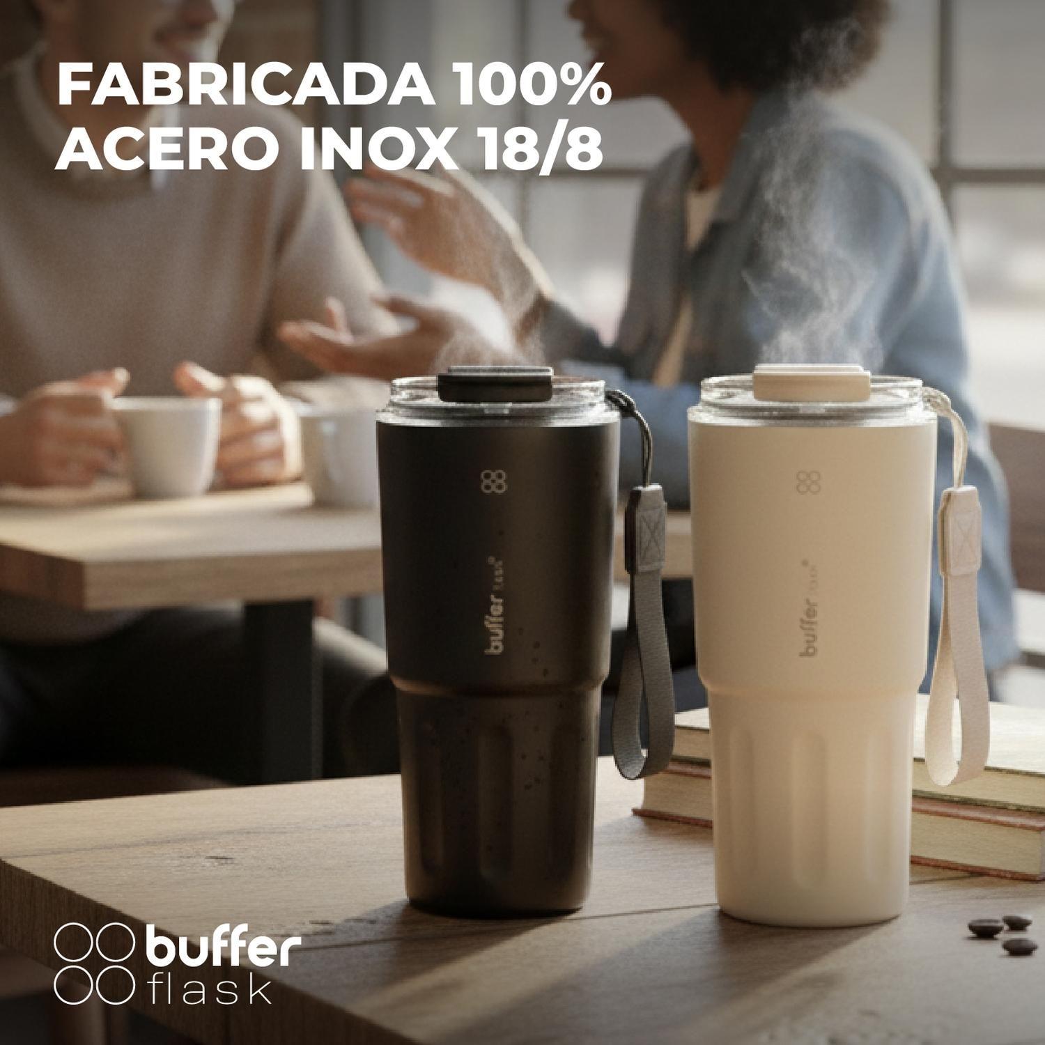 Vaso Termico Termo Buffer Bebidas Calientes Frias Mug 600ml-4