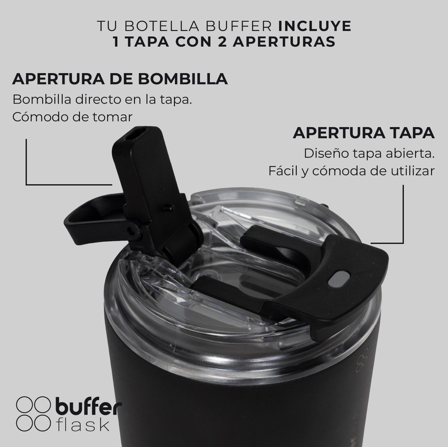 Vaso Termico Termo Buffer Bebidas Calientes Frias Mug 600ml-5