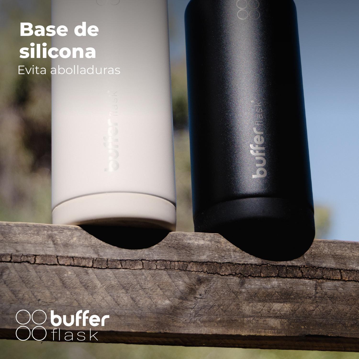 Termo Botella Agua Termica Buffer Flask Acero Inox 1L 2 en 1 Set de 2-7