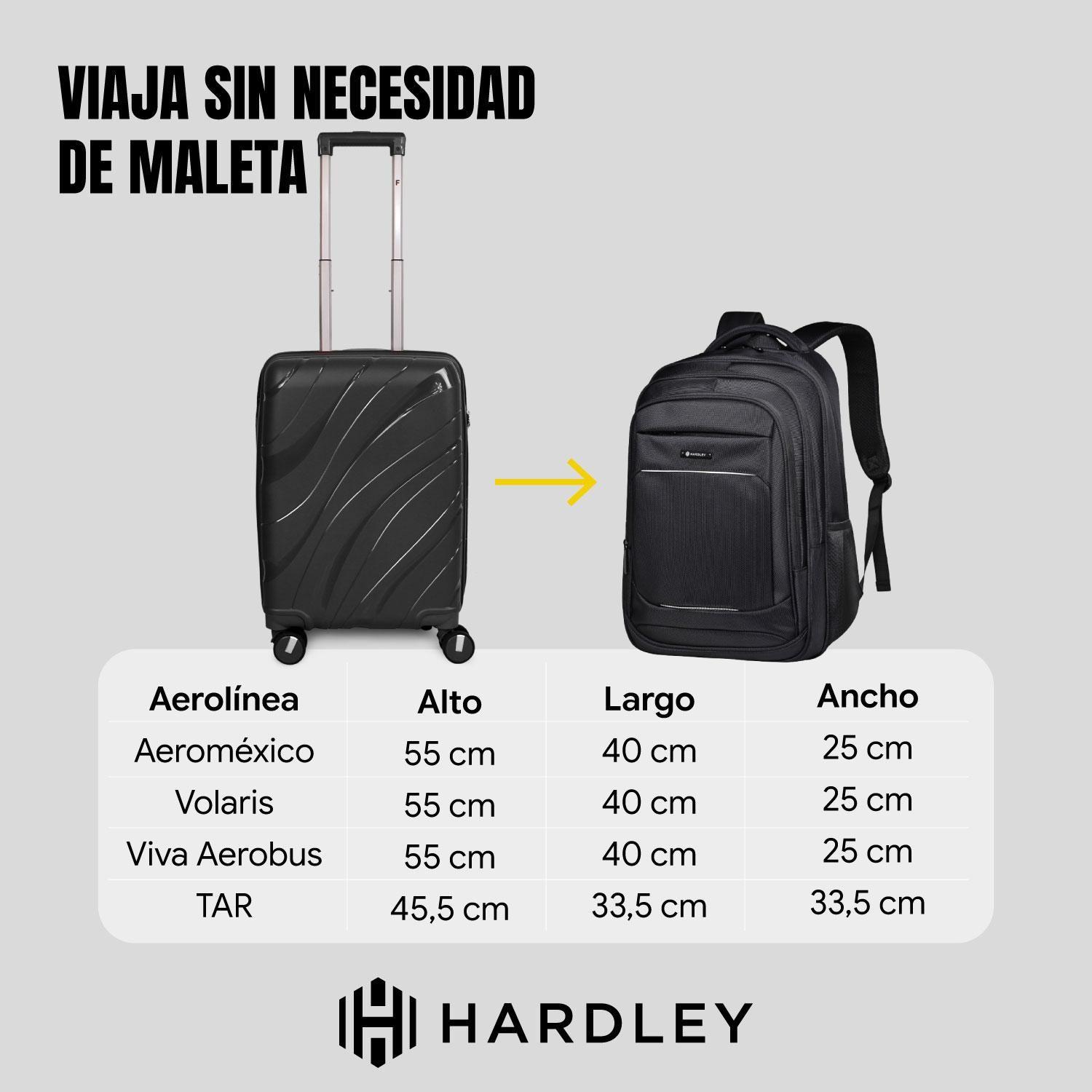 Mochila Notebook Antirrobo 20 lt Hardley Impermeable Tela Balistic-2
