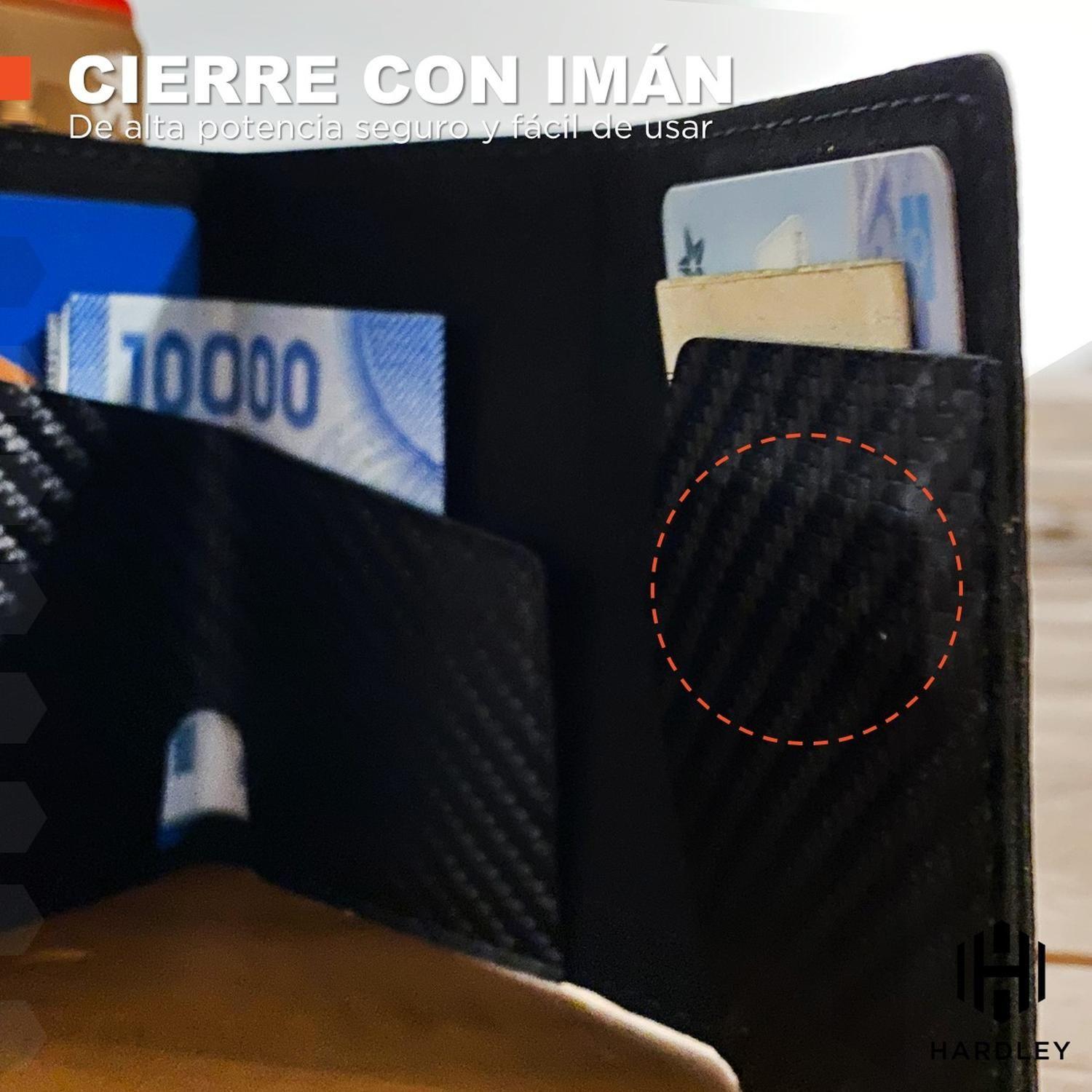 Billetera Hombre Hardley Tarjetero Pop-up Bloqueo Rfid-5