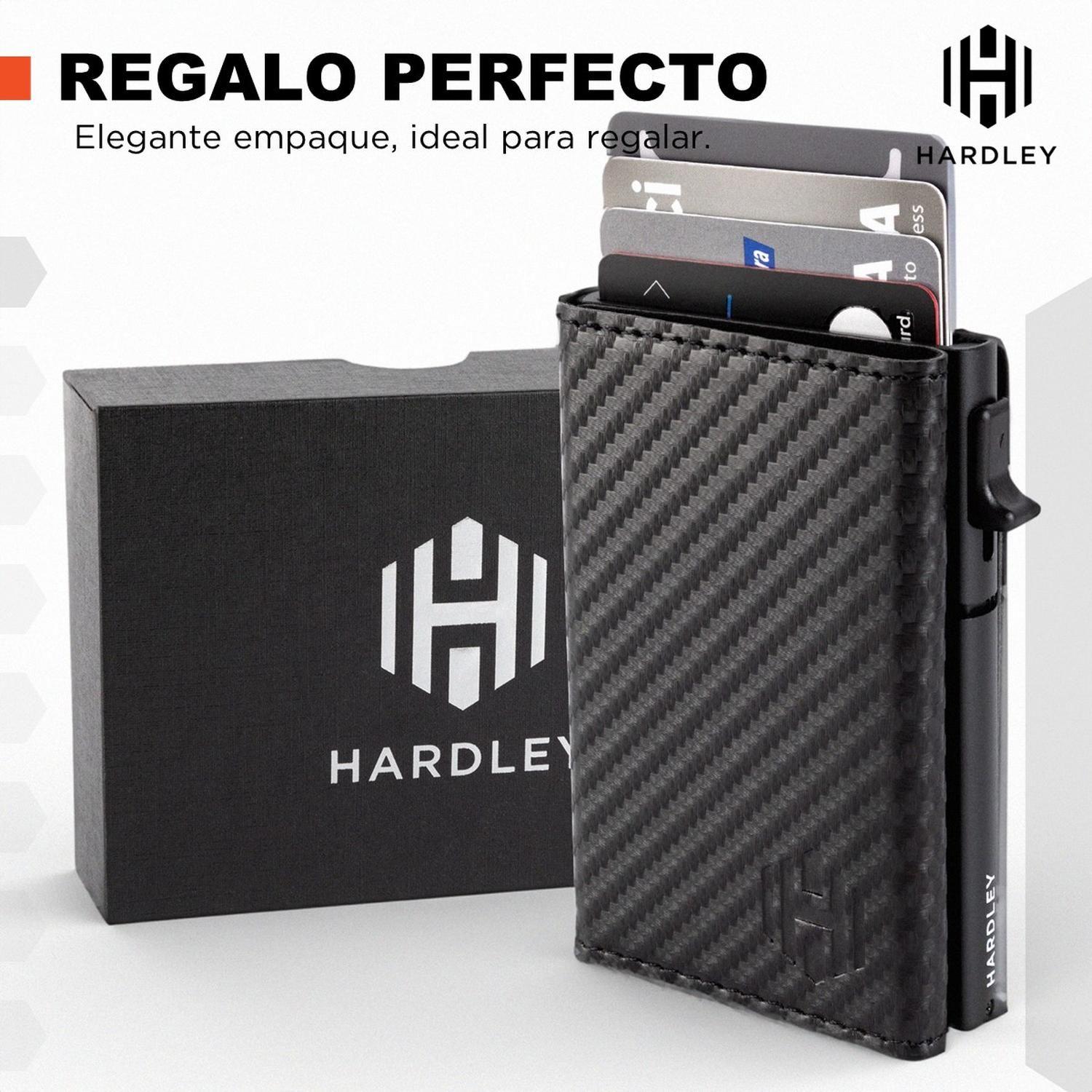 Billetera Hombre Hardley Tarjetero Pop-up Bloqueo Rfid-6