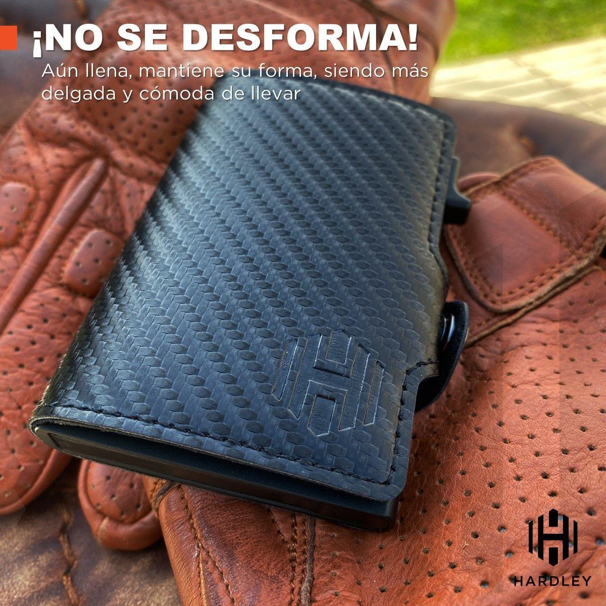 Billetera Hombre Hardley Tarjetero Pop-up Bloqueo Rfid-6