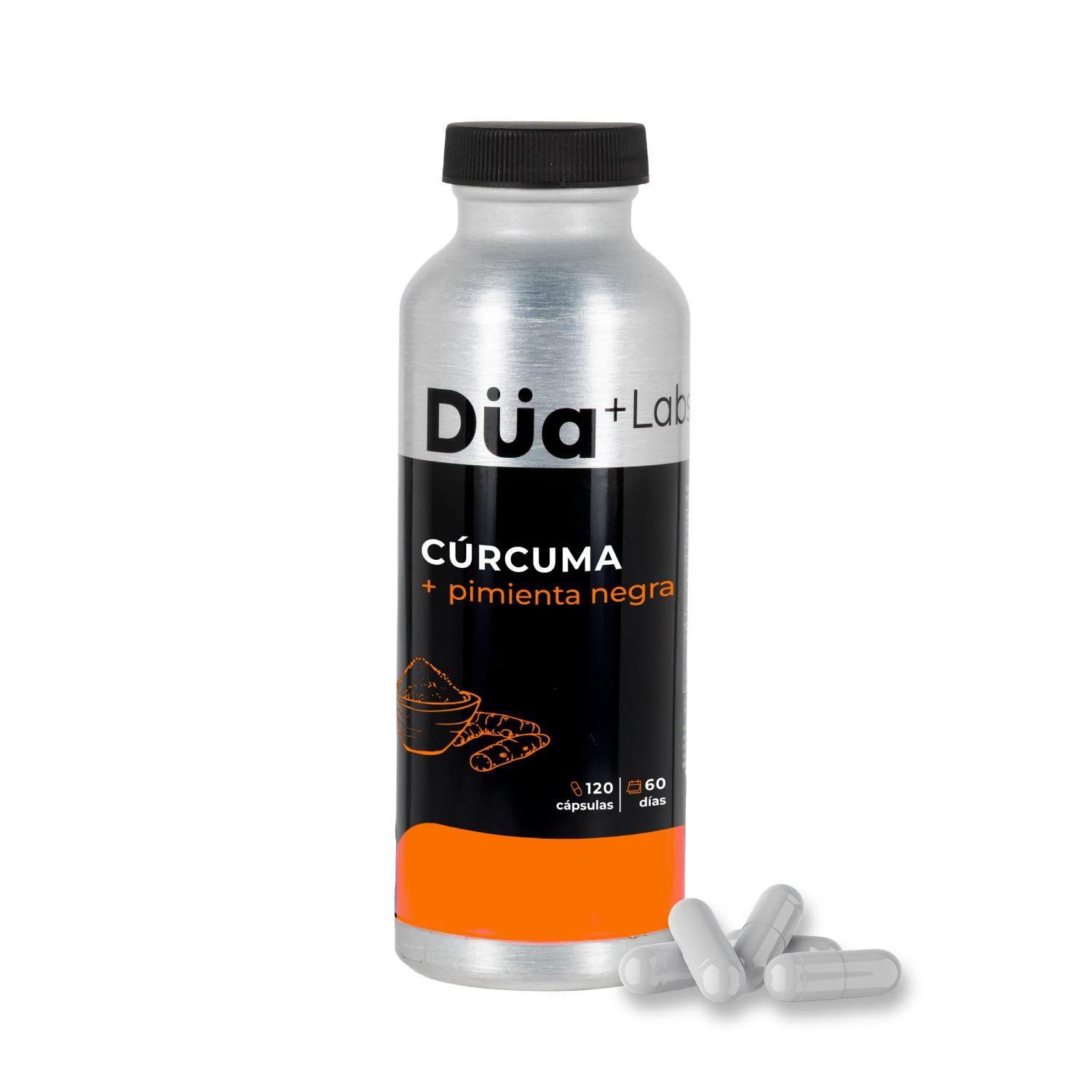 Curcuma + Pimienta Negra Düa Labs® 120 Cápsulas Para 60 días-0