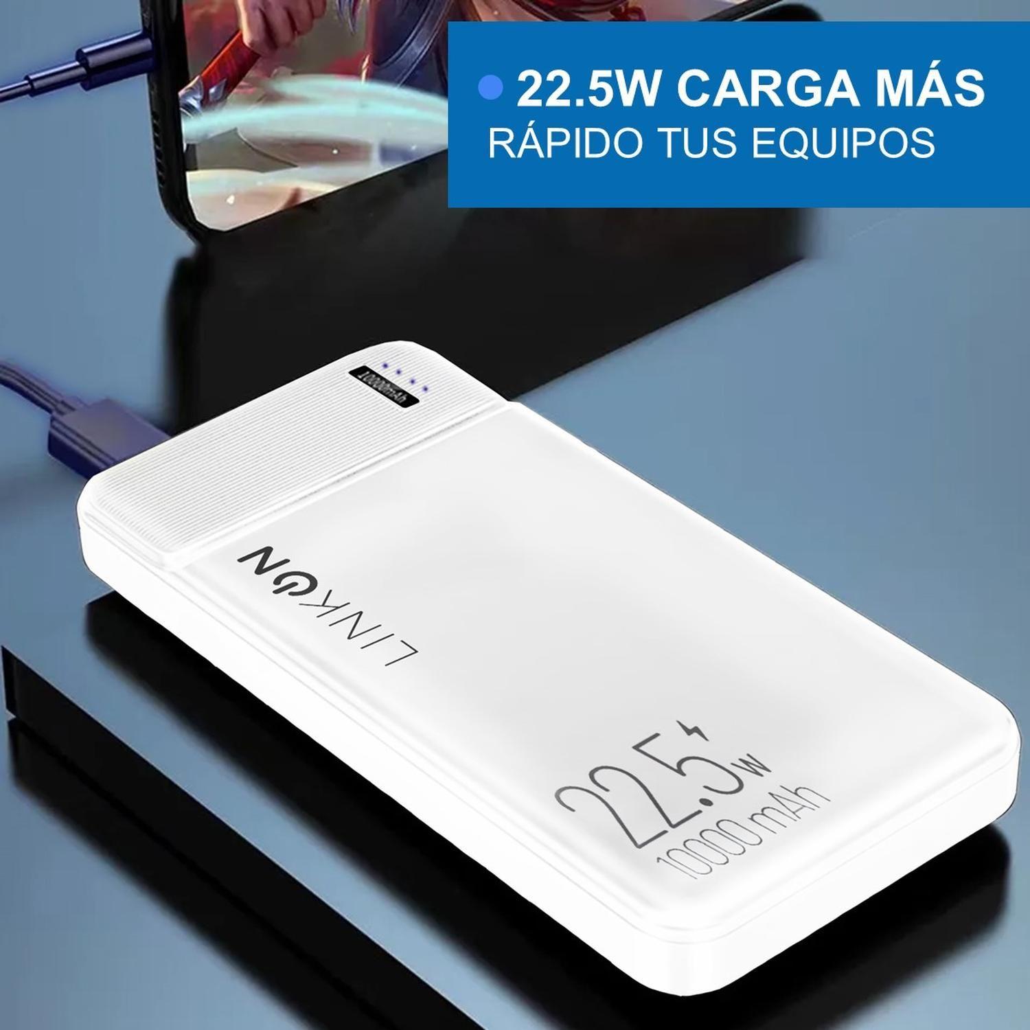 Bateria Externa Cargador Rapido Power Bank LinkOn 10.000 Mah-5