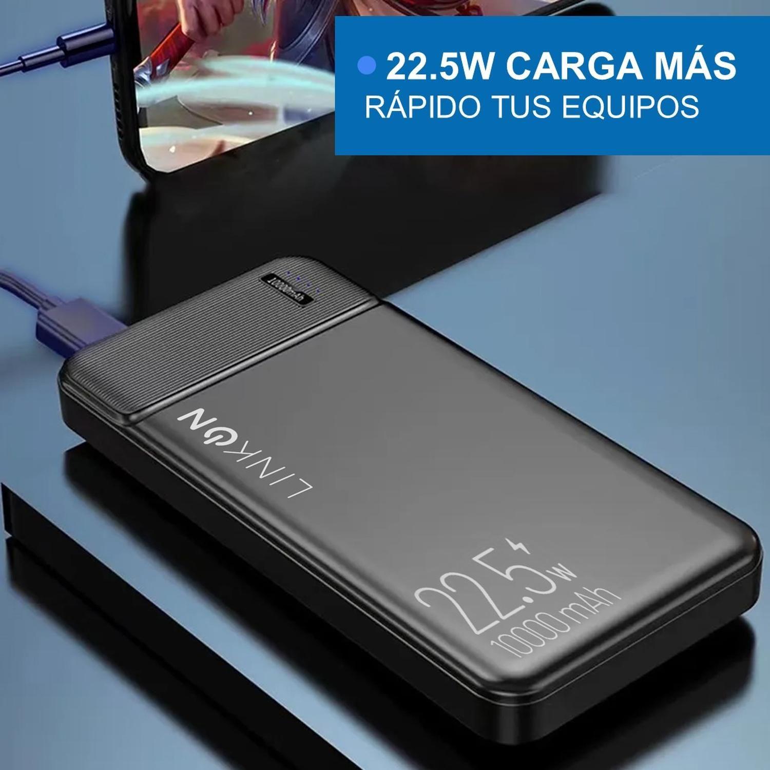 Bateria Externa Cargador Rapido Power Bank LinkOn 10.000 Mah-3