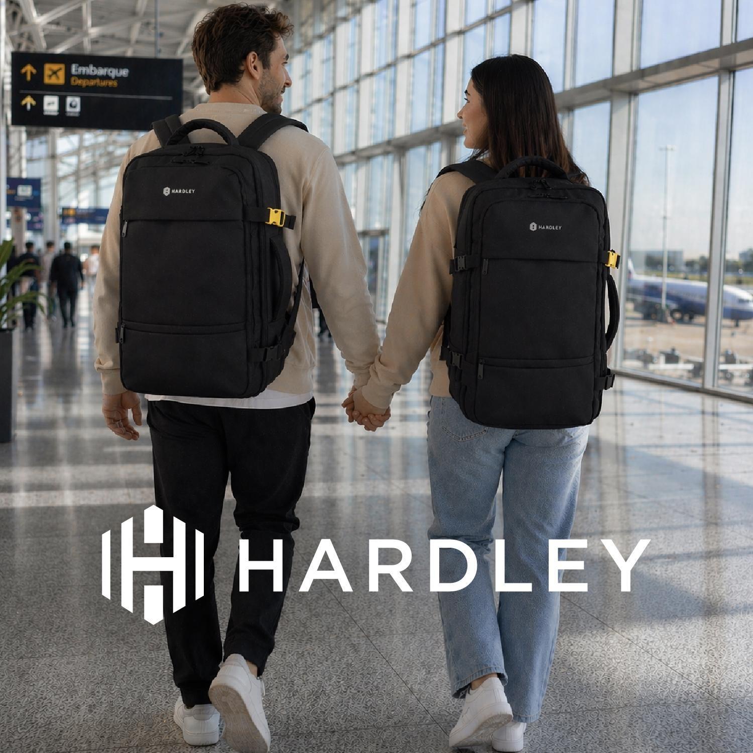 Mochila de Viaje Notebook Hardley 27Lt Expandible 180° + Usb-8