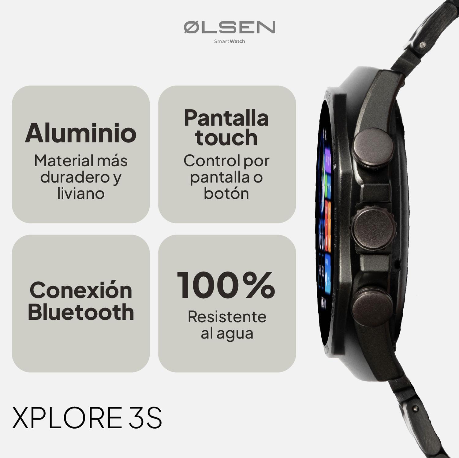 Smartwatch Olsen Reloj Inteligente XPLORE Amoled Llamadas BT-2