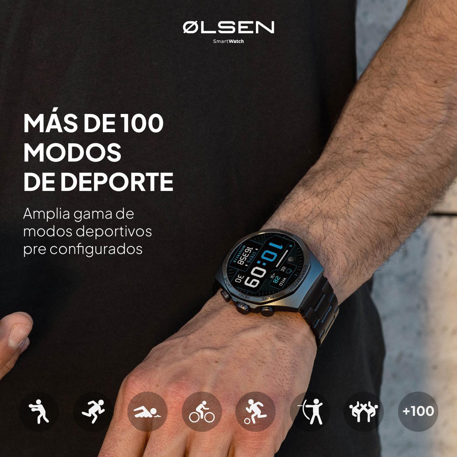 Smartwatch Olsen Reloj Inteligente XPLORE Amoled Llamadas BT-5