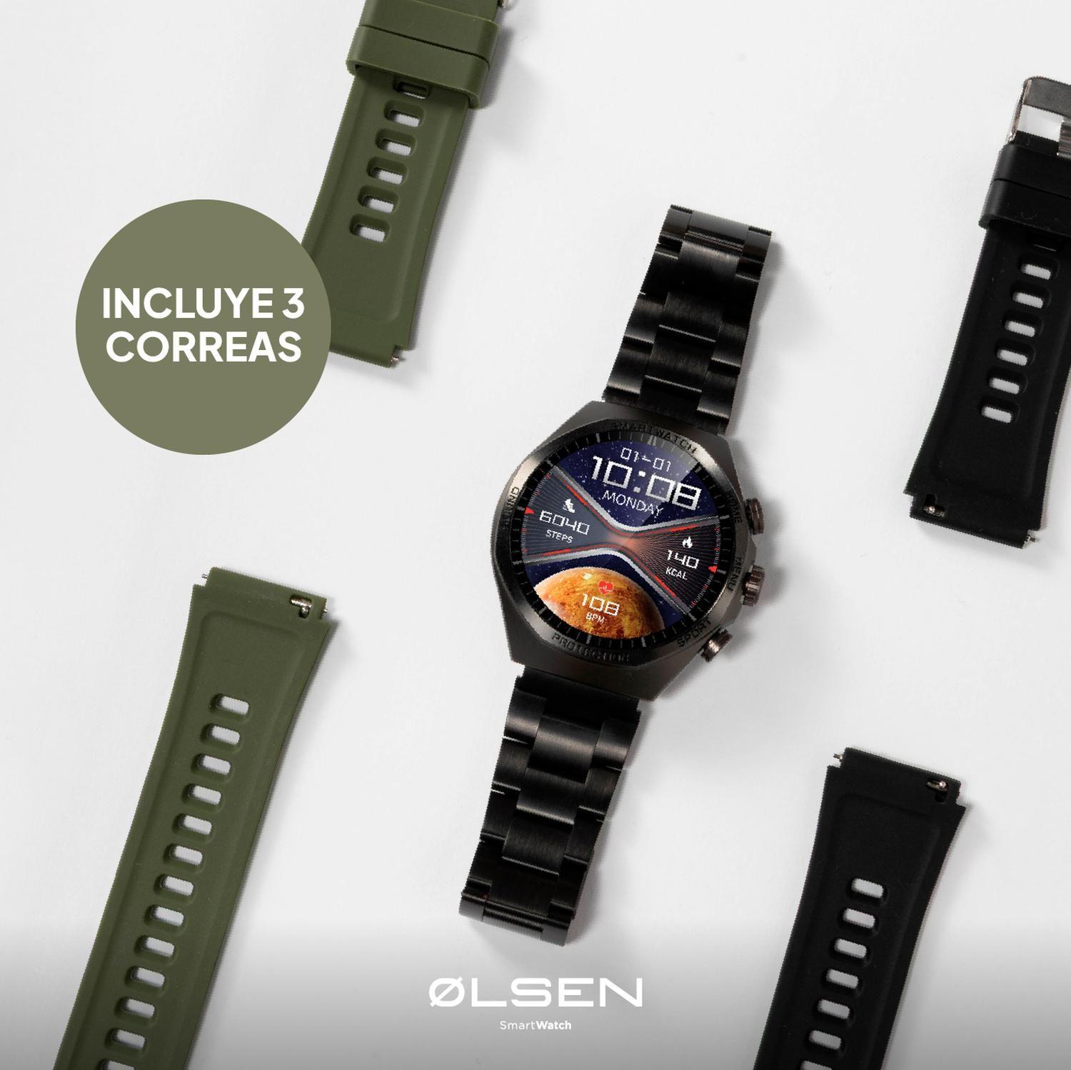 Smartwatch Olsen Reloj Inteligente XPLORE Amoled Llamadas BT-6