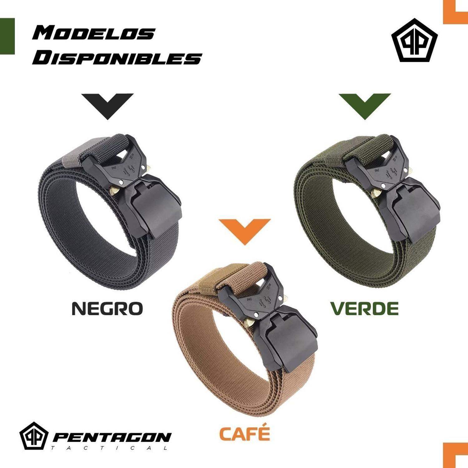 Cinturon Tactico Militar Pentagon Outdoor Hebilla Airsoft Tamaño Único beige-15
