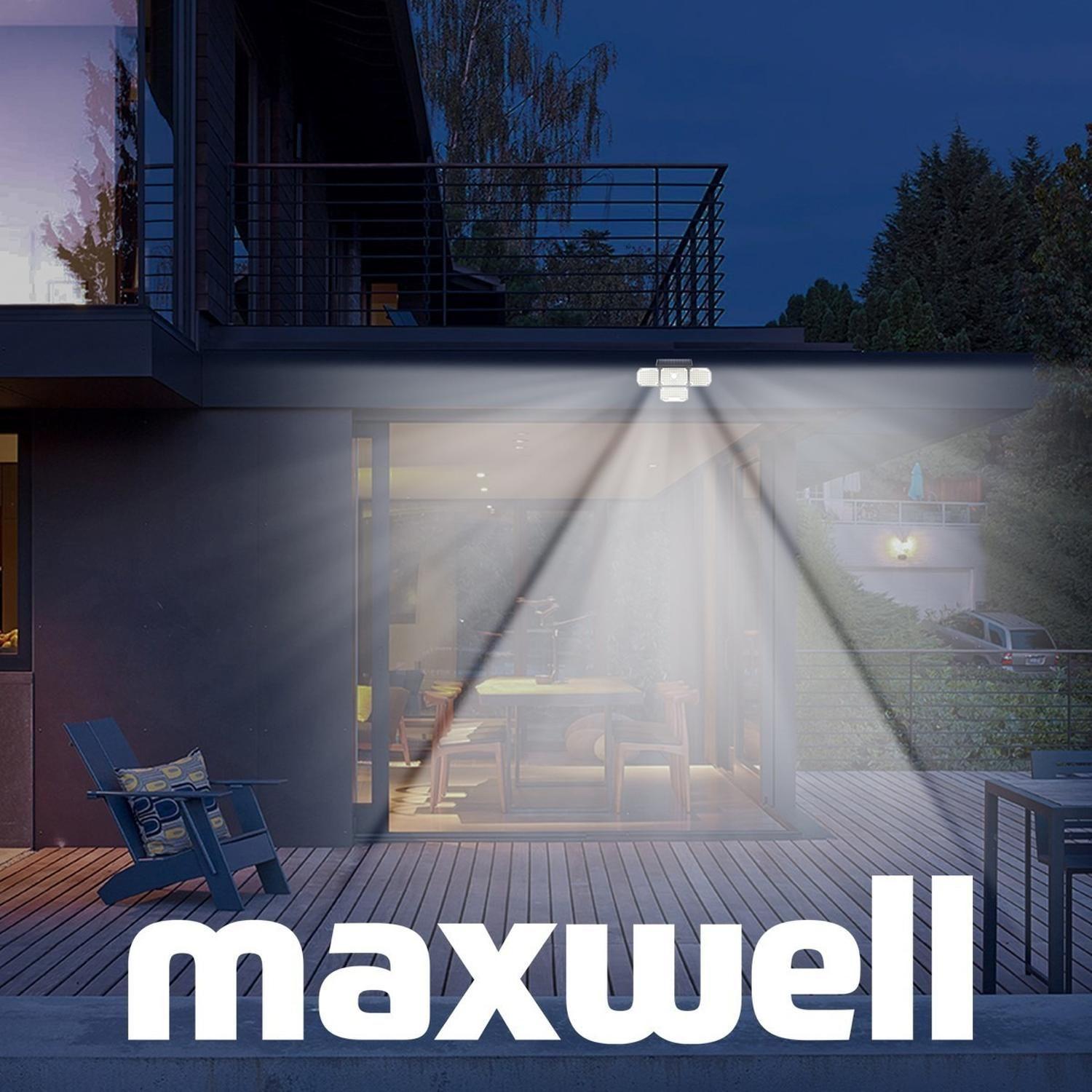 Foco Led Solar Exterior Maxwell Sensor Movimiento 4 Direcc-8