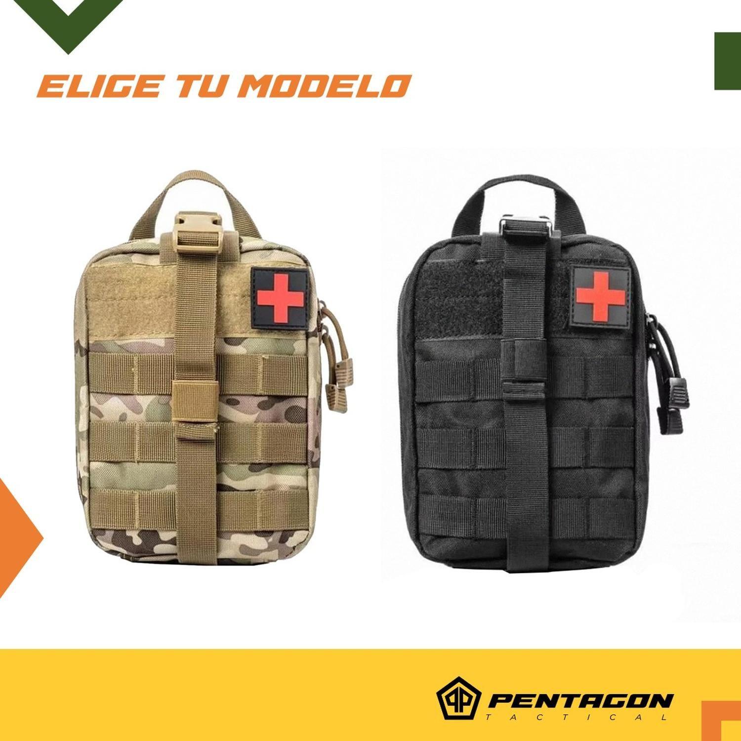 Botiquin Kit Primeros Auxilios Curacion Tactico Pentagon-7