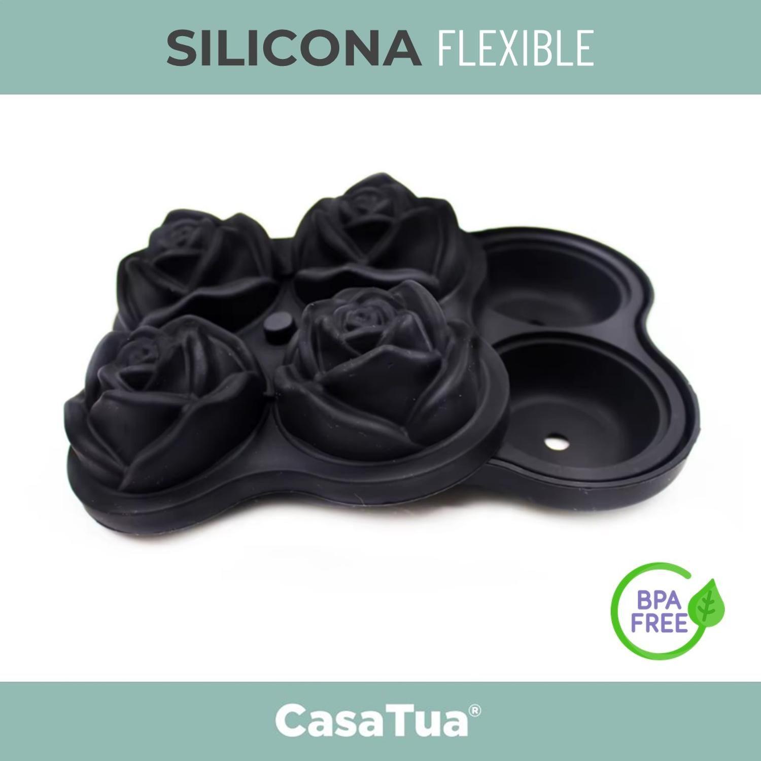 Cubetas Hielo Cubetera Molde Silicona Diseños CasaTua Set 2-2