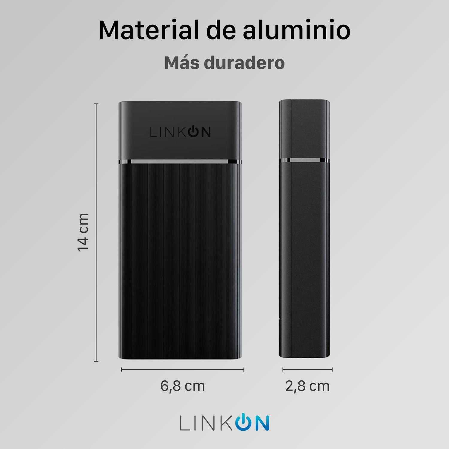 Bateria Externa Cargador Portatil Linkon Power Bank 20000Mah-6