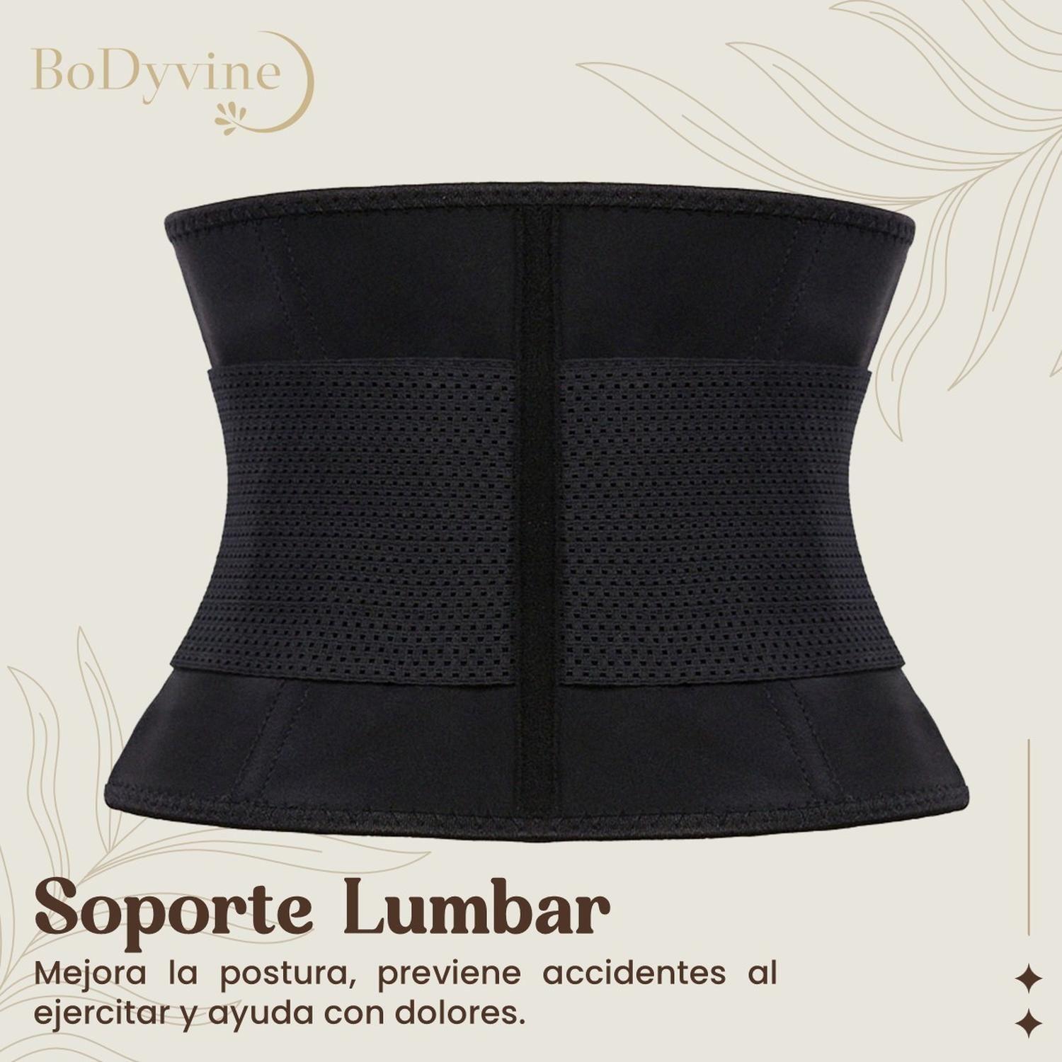 Faja Reductora BoDyvine Cinturilla Modeladora Ajustable-8