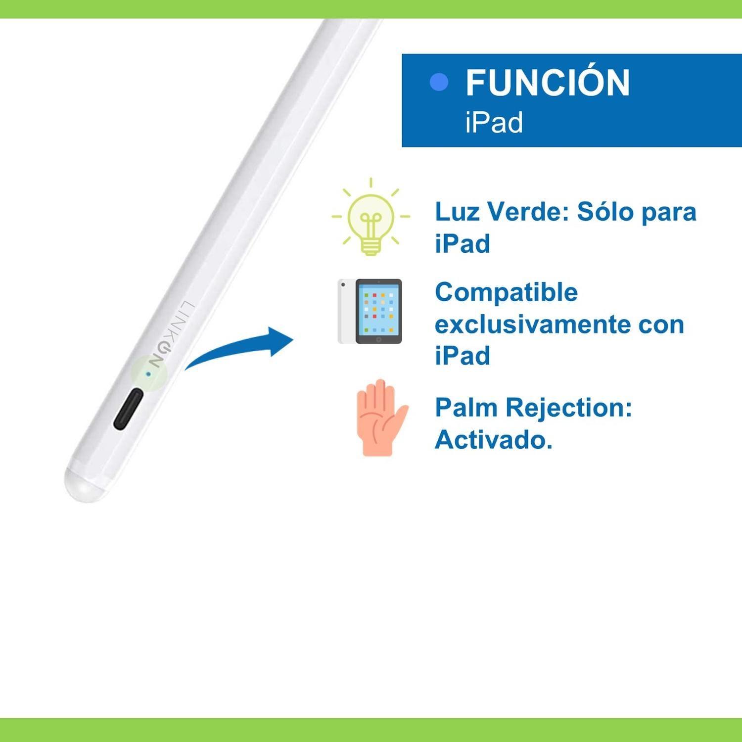 Lapiz Pencil Tactil Linkon para Ipad y Galaxy Tablet PalmRej-3