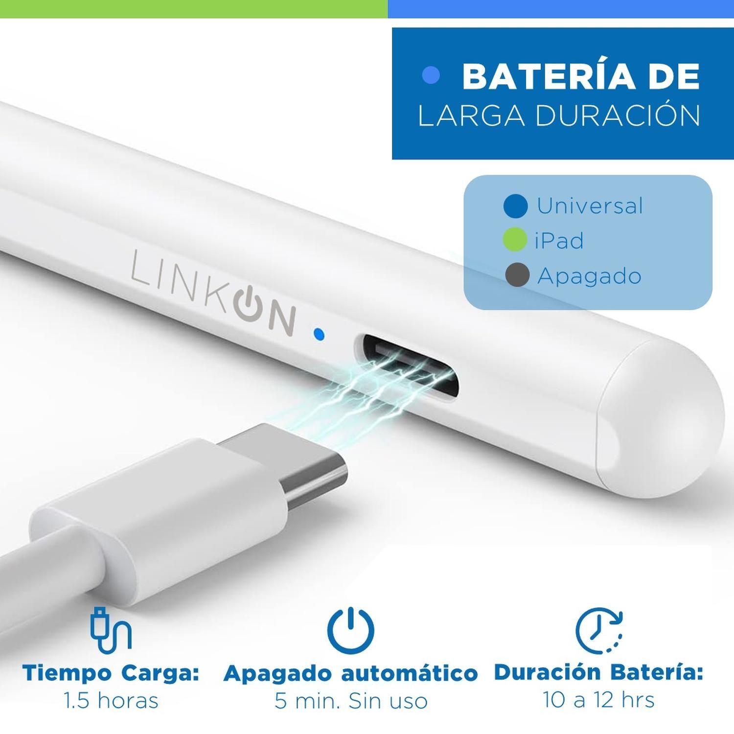 Lapiz Pencil Tactil Linkon para Ipad y Galaxy Tablet PalmRej-7