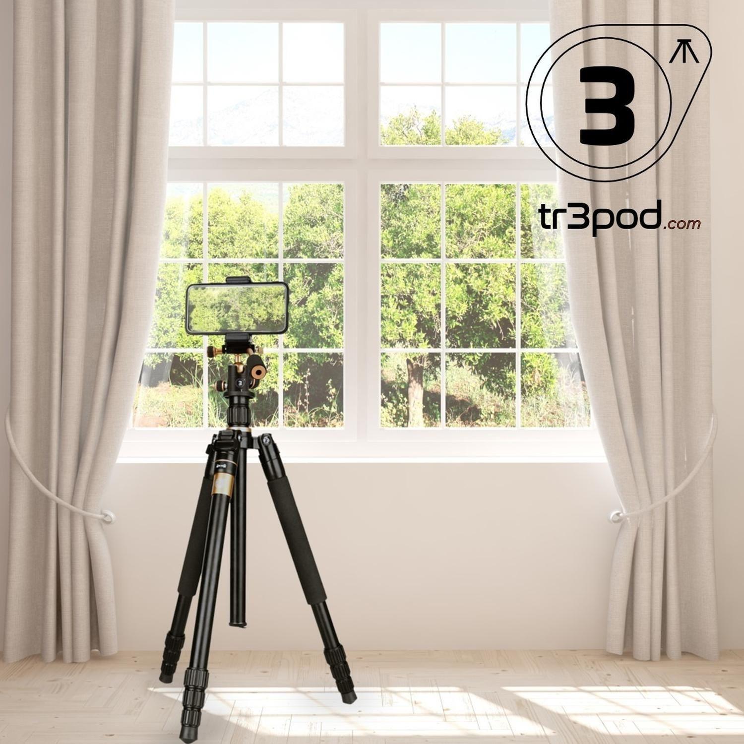 Tripode Camara Profesional Foto Video Max 1590mm + Monopod-8