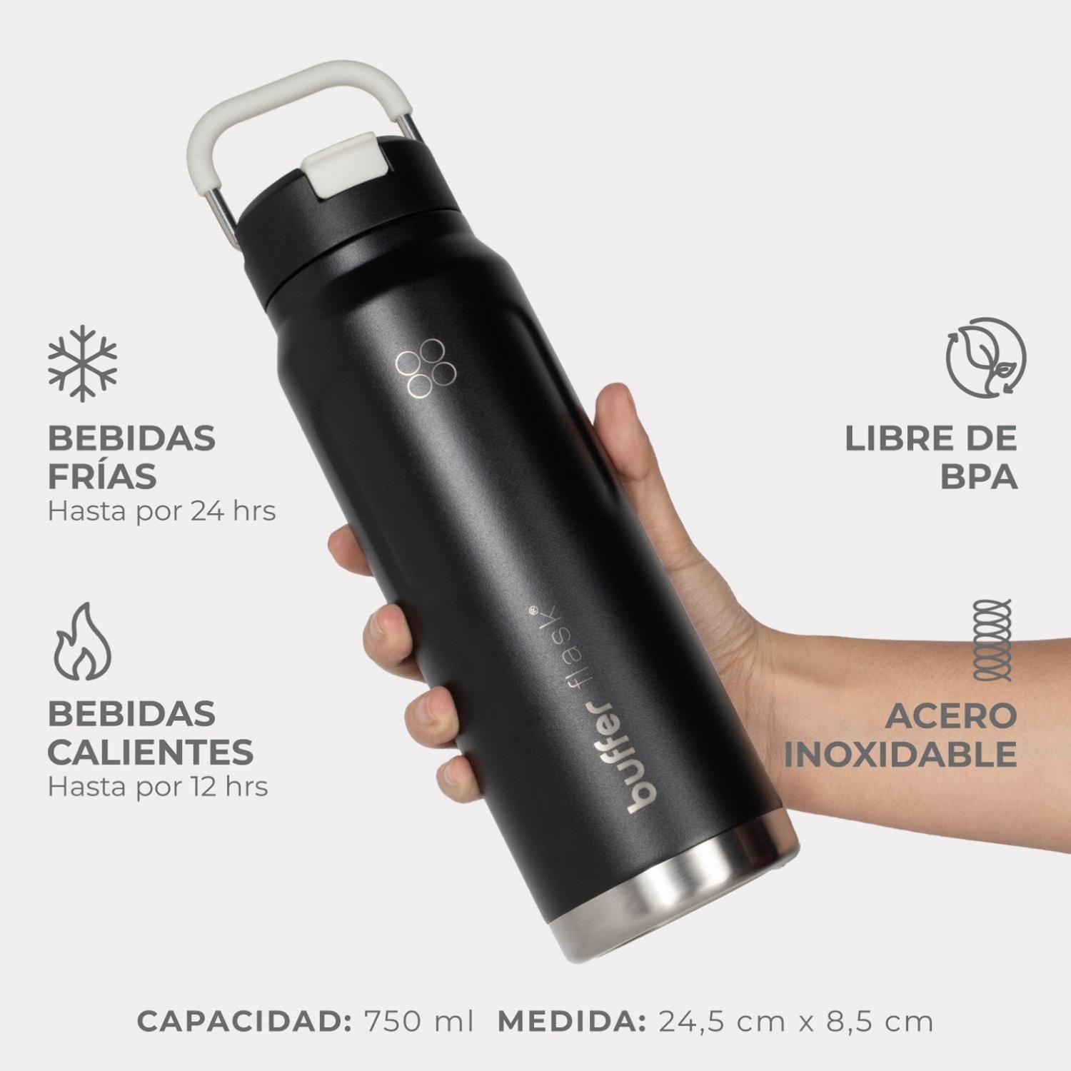 Termo Botella Agua Termica Buffer Acero Inoxidable 710ml-2