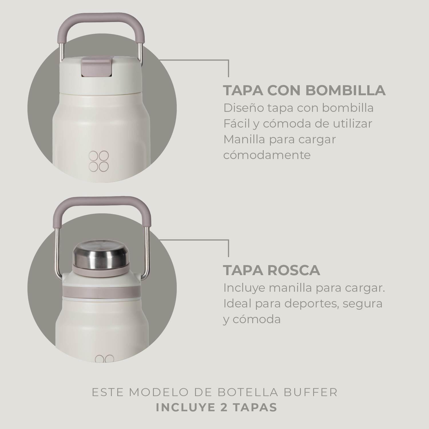 Termo Botella Agua Termica Buffer Acero Inoxidable 710ml-4