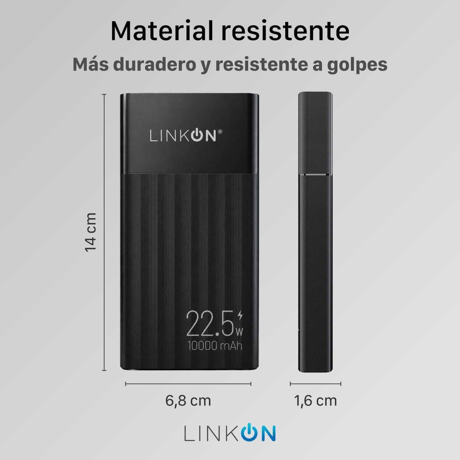 Power Bank Bateria Externa 10000Mah Cargador Portatil Linkon-6