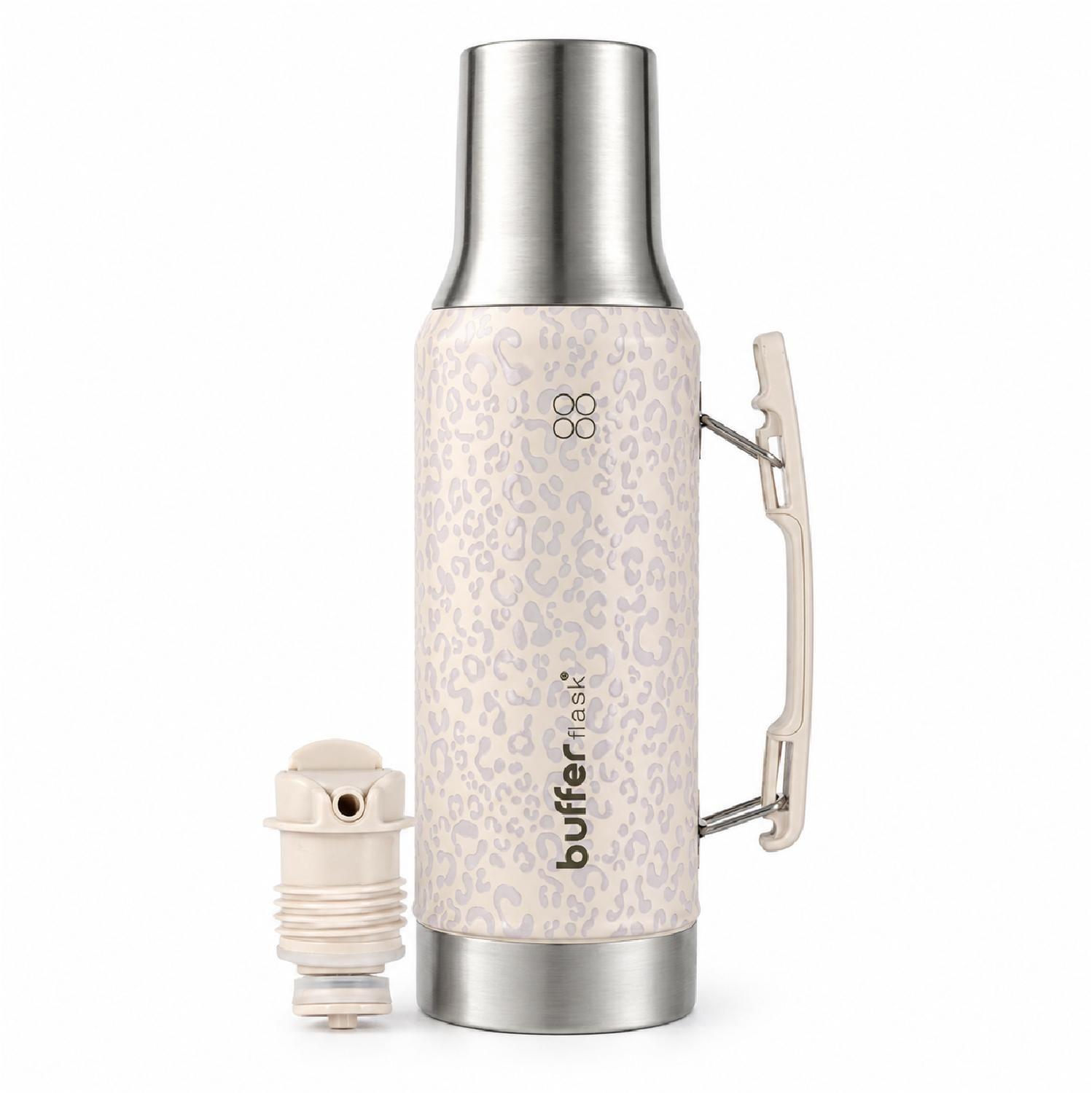 Termo Mate Set Matero Buffer 1,2L Acero Inox + Vaso y Tapa-0
