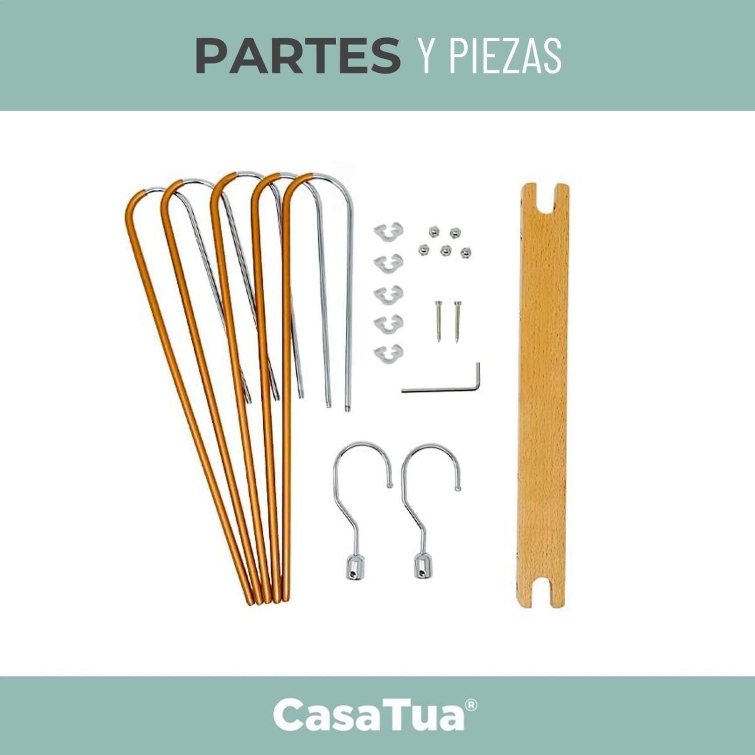 Colgador de Pantalones Ropa Ganchos 5 en 1 Antideslizante-7