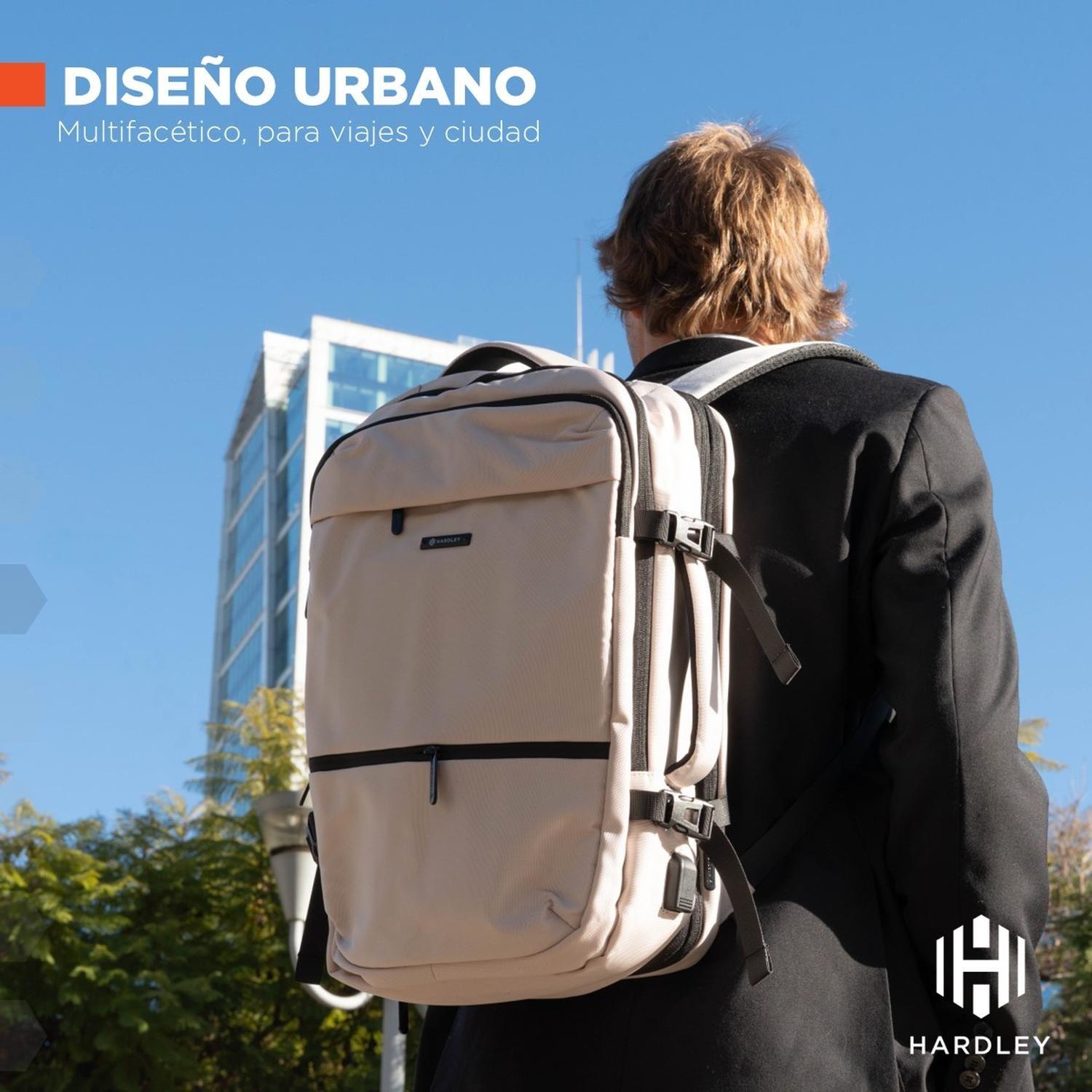 Mochila de Viaje Notebook Hardley 40L Balistica + USB-3