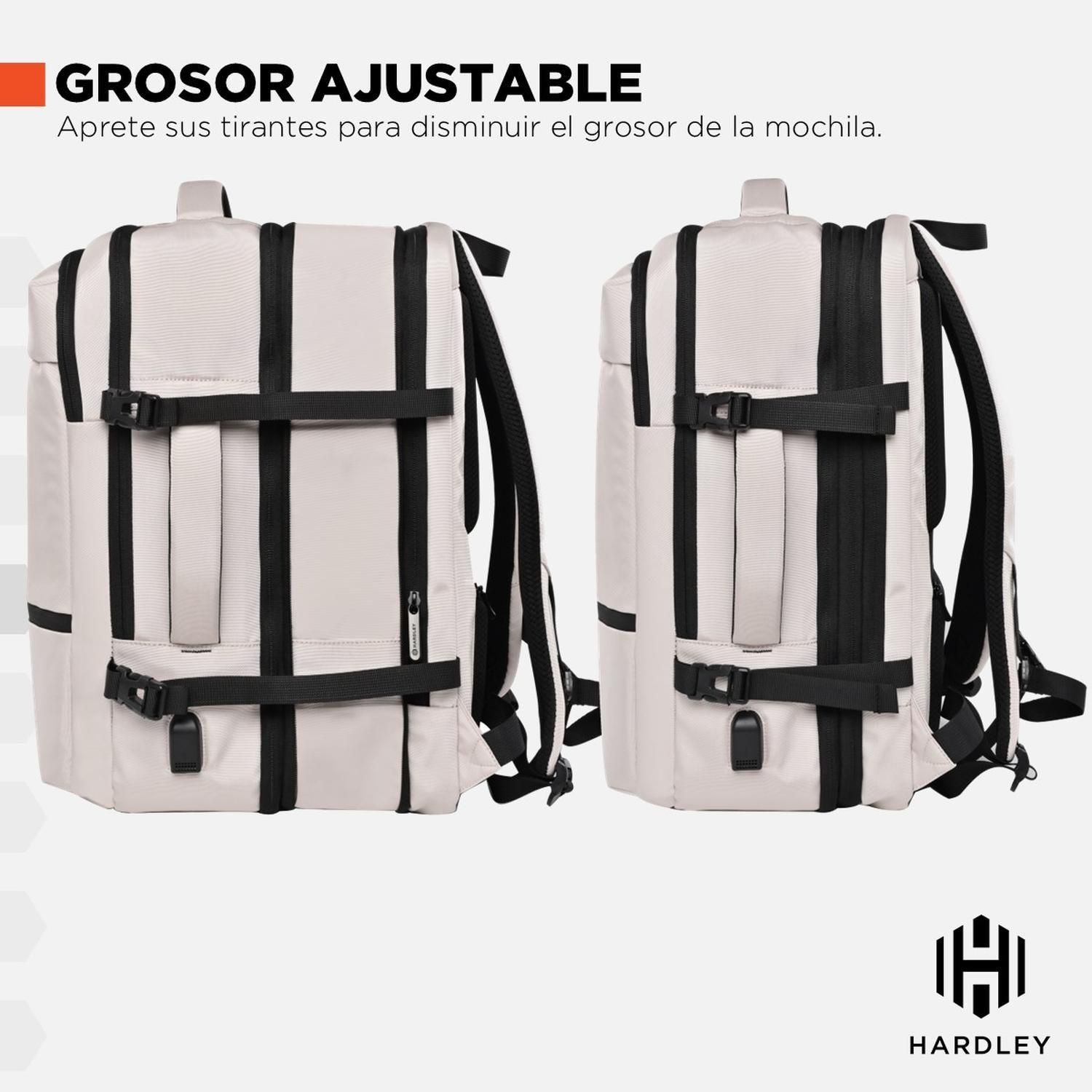 Mochila de Viaje Notebook Hardley 40L Balistica + USB-6